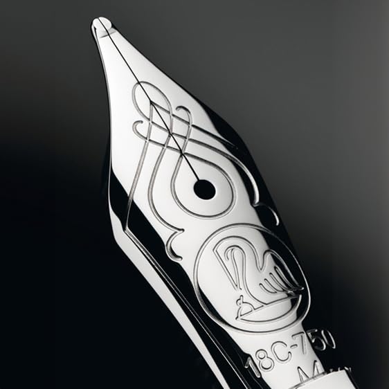 Pelican M405 Fountain Pen - Medium Point, Black Ink, Premium Souveran Collection - Perfect for Writing, Calligraphy & Gift Giving
