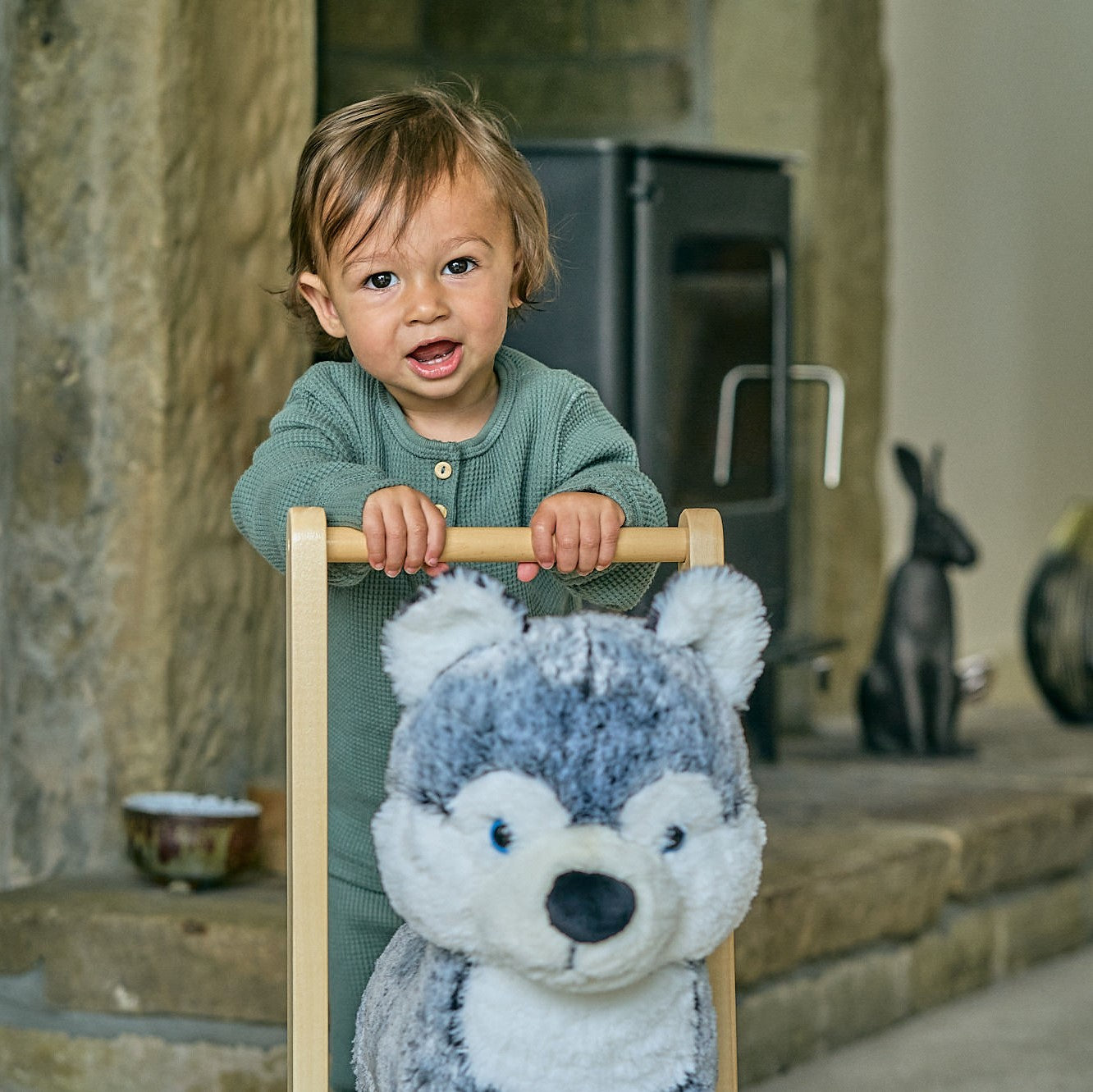 Mishka Baby Walker for Dogs - Adjustable Pet Stroller with Wheels for Small & Medium Dogs - Perfect for Outdoor Walks, Travel & Vet Visits