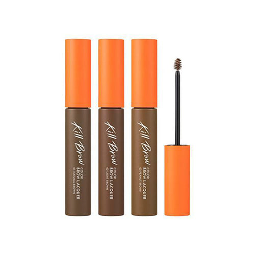 CLIO Kill Brow Color Brow Lacquer - Waterproof Eyebrow Tint & Styler (21AD, 6g) for Natural-Looking Brows - Perfect for Daily Makeup & Special Occasions
