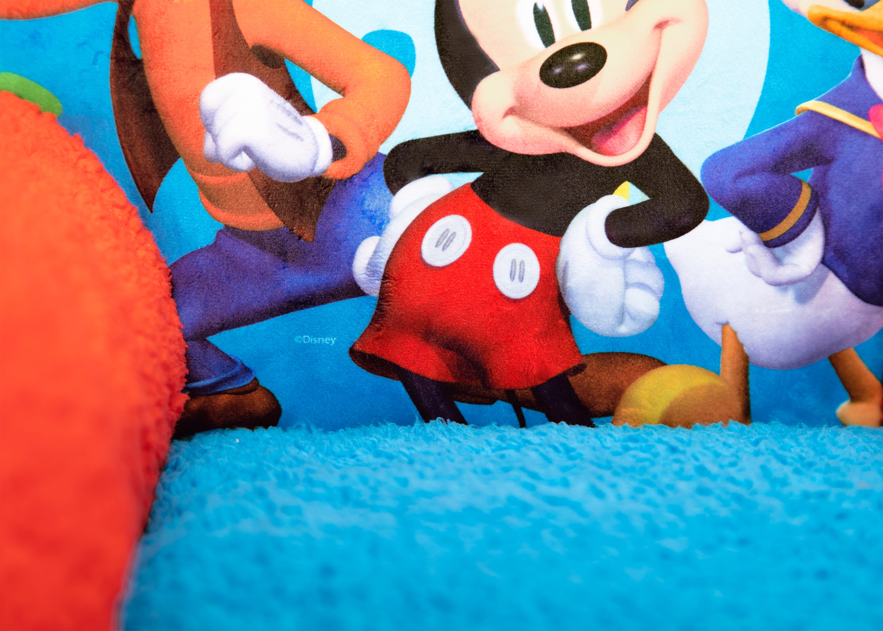 Disney Mickey Mouse Plush Cozee Buddy Chair - Soft & Comfortable Kids Chair for Playroom, Bedroom, or Nursery Decor