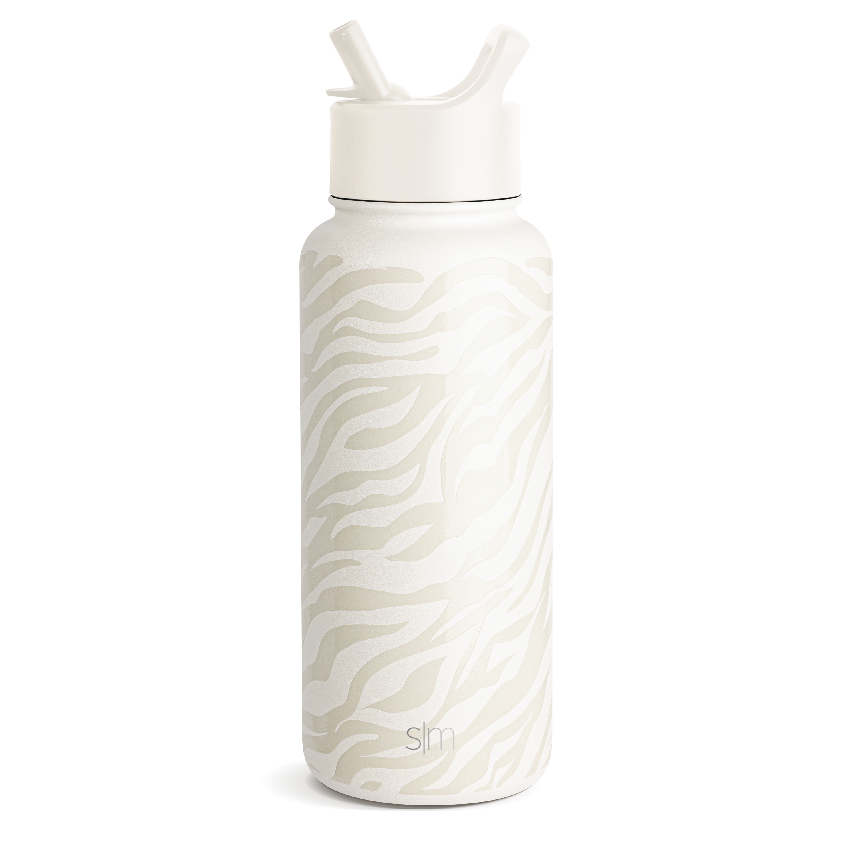 Summit Insulated Water Bottle with Straw Lid - 32oz Leakproof Stainless Steel Thermos for Hiking, Gym & Outdoor Activities