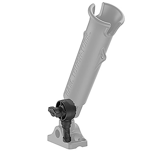 RAM Mount RAP-394-SSBMP 坚固耐用钓鱼竿支架 - 适用于皮划艇、摩托艇和越野车钓鱼装备