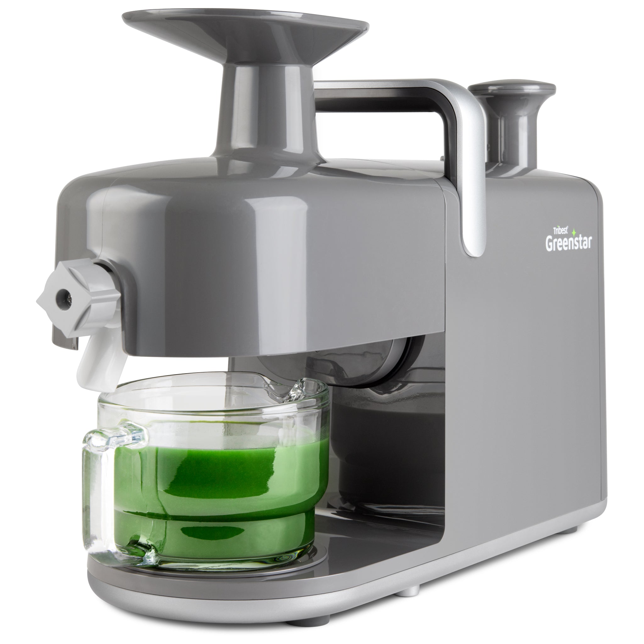 Refurbished Greenstar® 5 Stainless Steel Twin Gear Cold Press Masticating Juicer - Healthy Juice Extractor for Fruits & Vegetables - Perfect for Home, Gym & Raw Food Diet