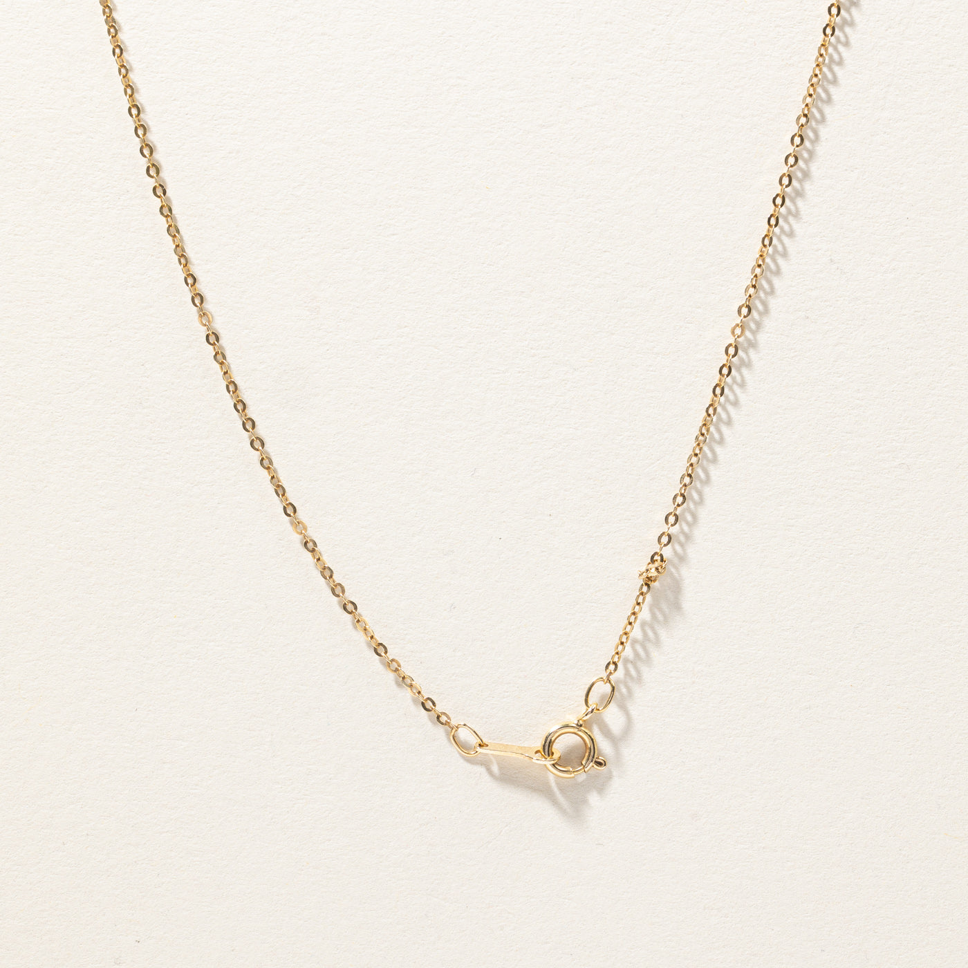 0.23ct Solitaire Diamond Pendant Necklace in 18K Gold - Elegant Gift for Women, Anniversary, Valentine's Day & Special Occasions