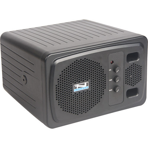 Anchor Audio AN 130F1BK+ Professional Wireless Speaker Monitor with Receiver - High-Quality Black PA System for Live Performances, Events & DJing
