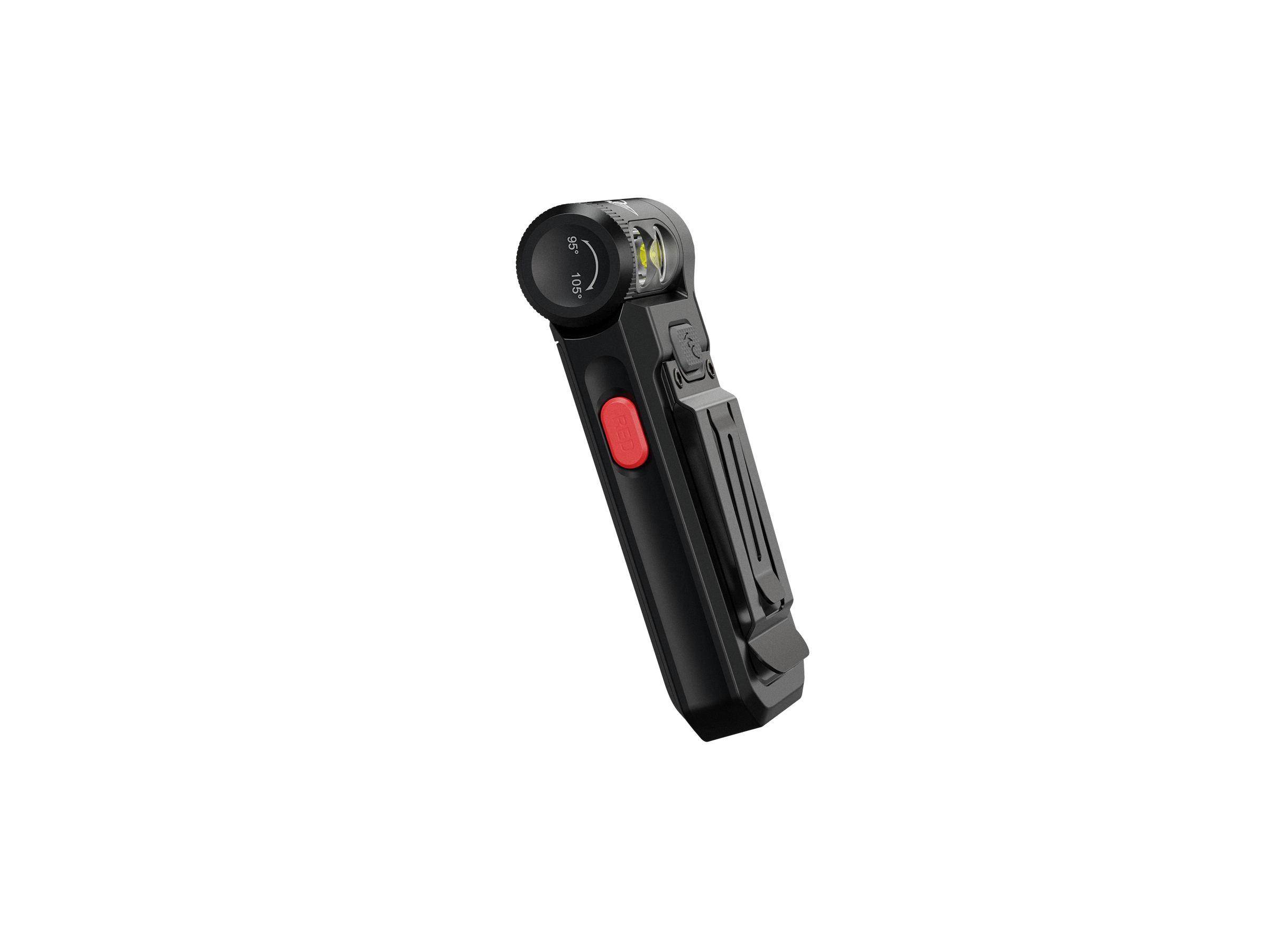 Fenix SW05R Multipurpose Clip On Light - Red & UV Output for Camping, Hiking, and Emergency Use