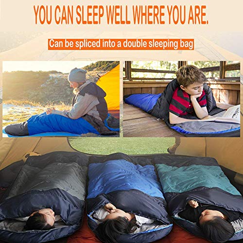 4 Season Waterproof Adult Sleeping Bag - Lightweight & Portable for Camping, Hiking, Backpacking & Outdoor Adventures