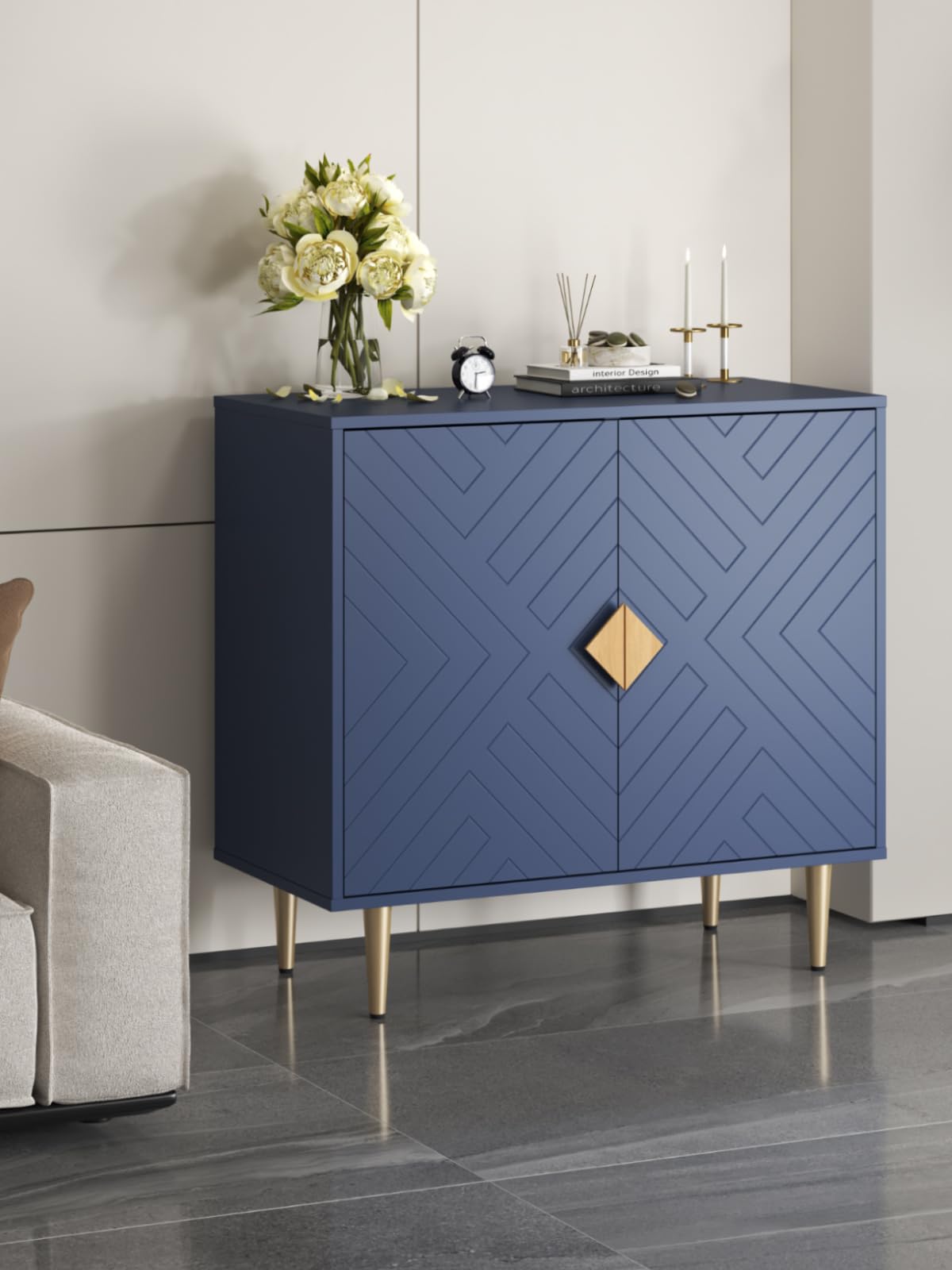 Modern Sideboard Buffet Cabinet 31.5