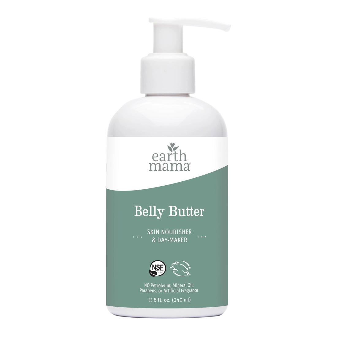 Earth Mama Organics Belly Butter - Organic Pregnancy Stretch Mark Cream for Moms | Safe, Natural Moisturizer for Dry Skin During & After Pregnancy | Perfect for Prenatal & Postpartum Care