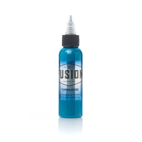 Fusion Turquoise Ink - Premium Waterproof Calligraphy Ink for Artists & Crafters - Perfect for Brush Lettering, Scrapbooking & DIY Projects