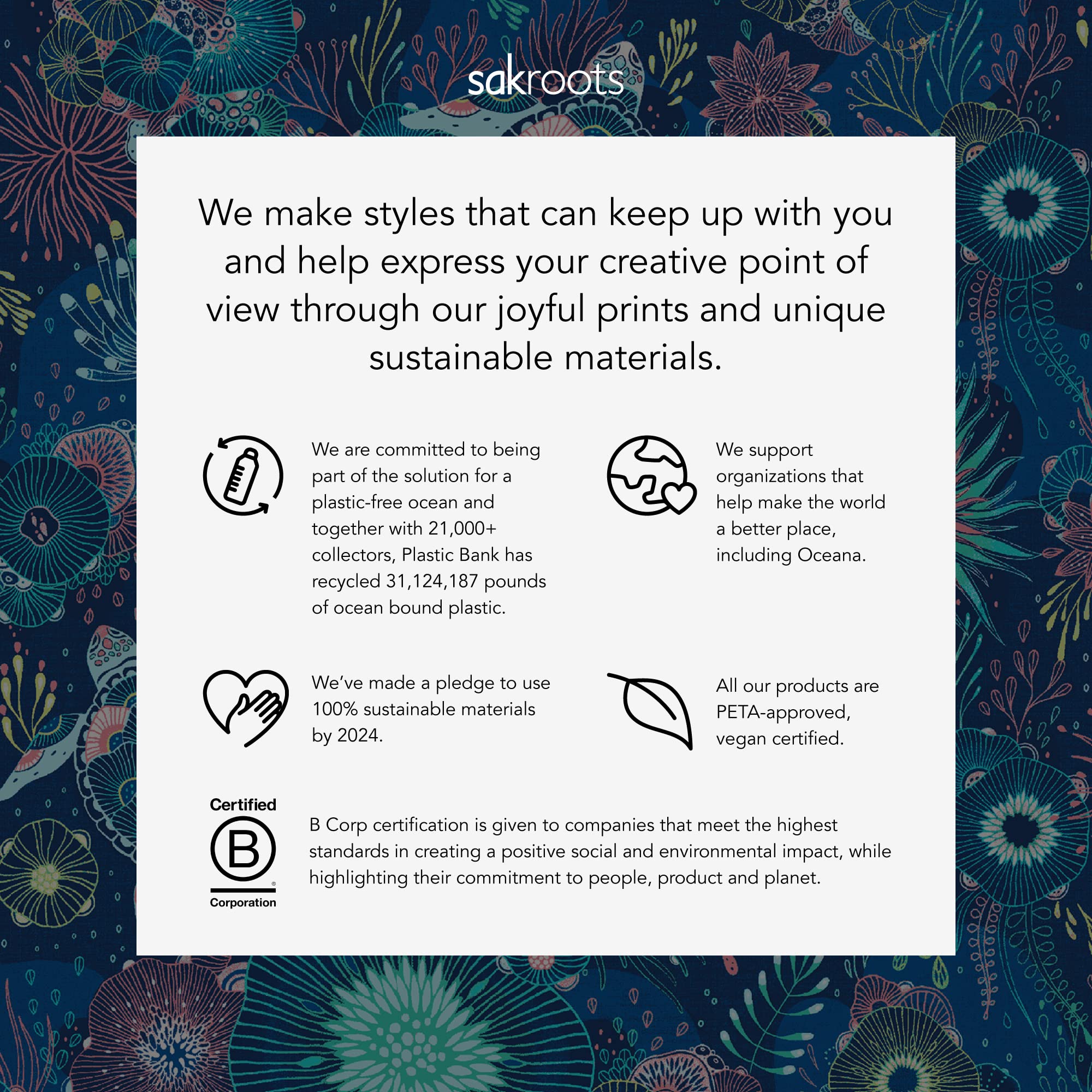 Eco-Friendly Sakroots Travel Backpack - Water-Resistant Rainbow Wanderlust Design for Women & Men | Perfect for Commuting, Hiking, and Weekend Getaways