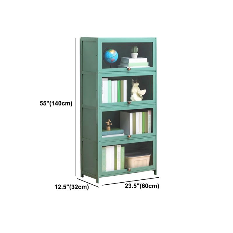 KWOKING Modern Bamboo Bookcase - 23.6