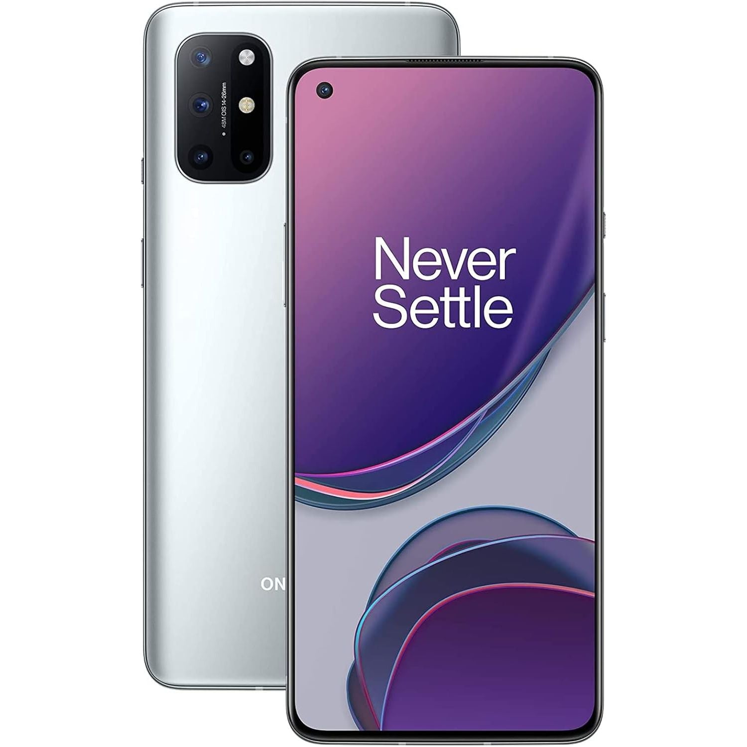 OnePlus 8T Smartphone - Lunar Silver, 12GB RAM, 256GB Storage - High Performance Android Phone for Gaming, Streaming & Productivity