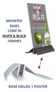 Crescent Base Counter Top Display - 14