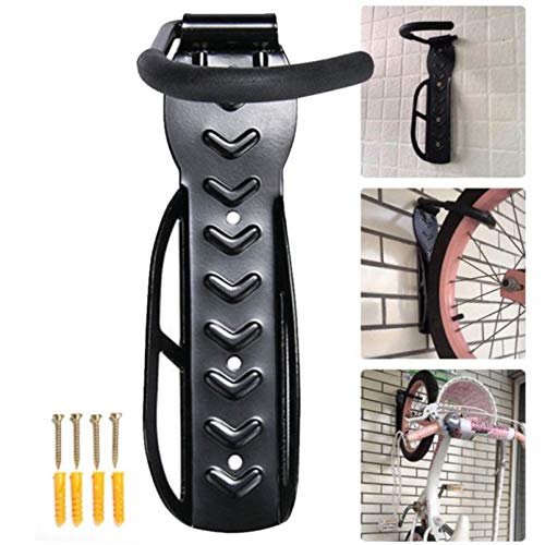 ULTECHNOVO Heavy Duty Wall Mounted Bike Rack - Vertical Bike Hanger Storage Hook with Bolts for Indoor Garage Organization | Perfect for Garage, Basement & Apartment Bike Storage