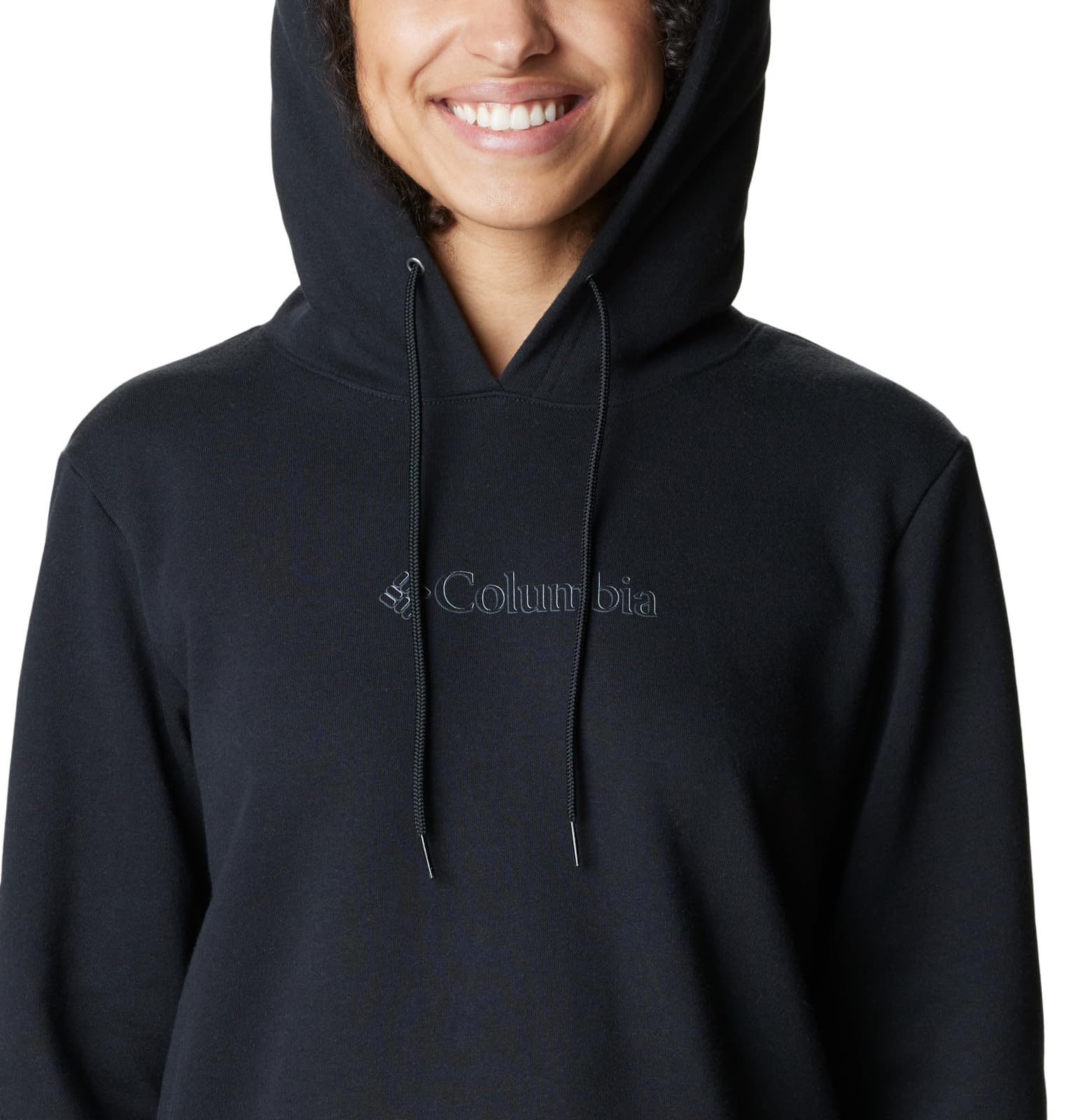 Columbia Women's Logo II Full-Zip Hoodie - Lightweight Fleece Jacket for Hiking, Camping & Outdoor Activities | Cold Weather Comfort & Streetwear Style