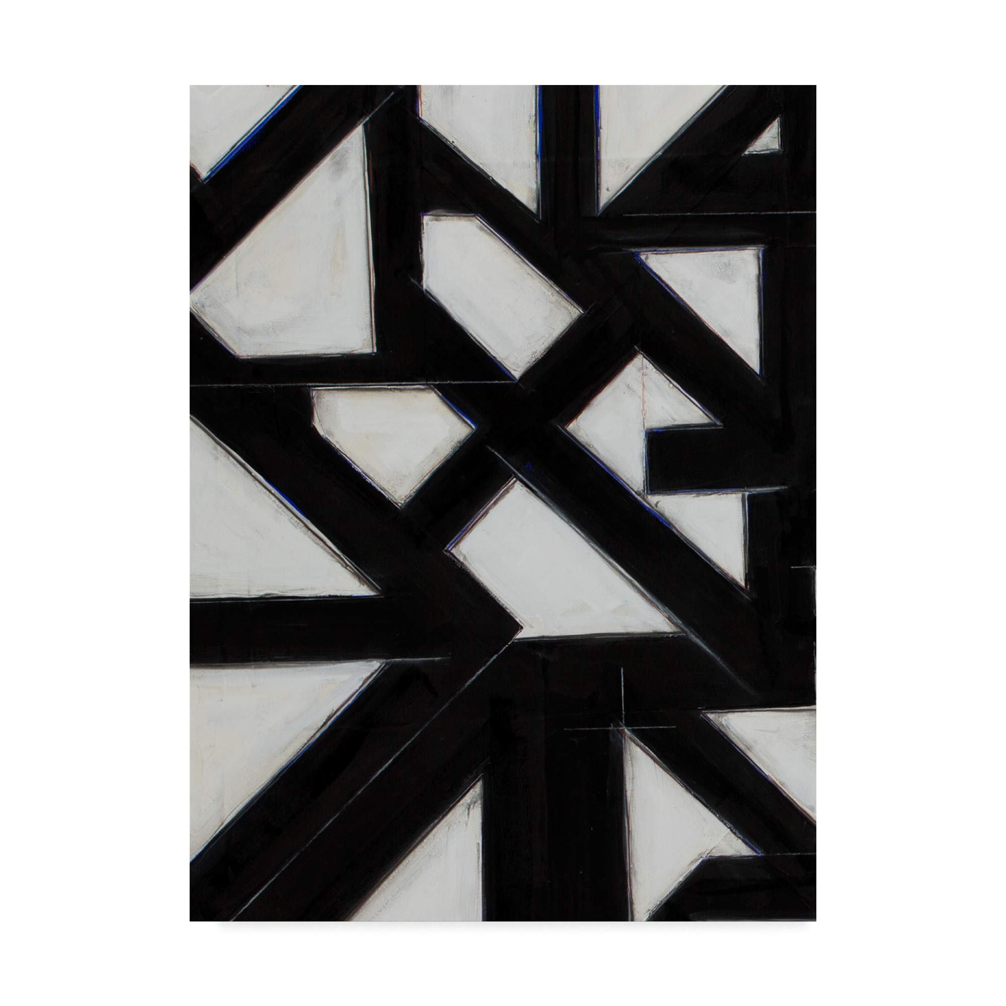 Rob Delamater Topographic IV Framed Art Print 35x47 - Modern Abstract Wall Decor for Living Room, Office & Bedroom