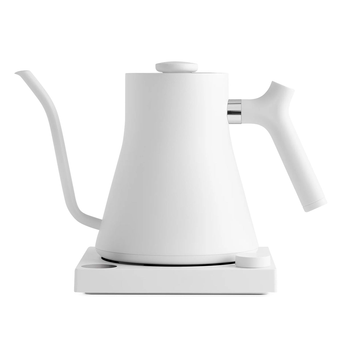 Fellow Stagg EKG Electric Gooseneck Kettle - Matte White | Precision Pour Over Coffee & Tea Brewer | Perfect for Home Baristas & Specialty Coffee Lovers