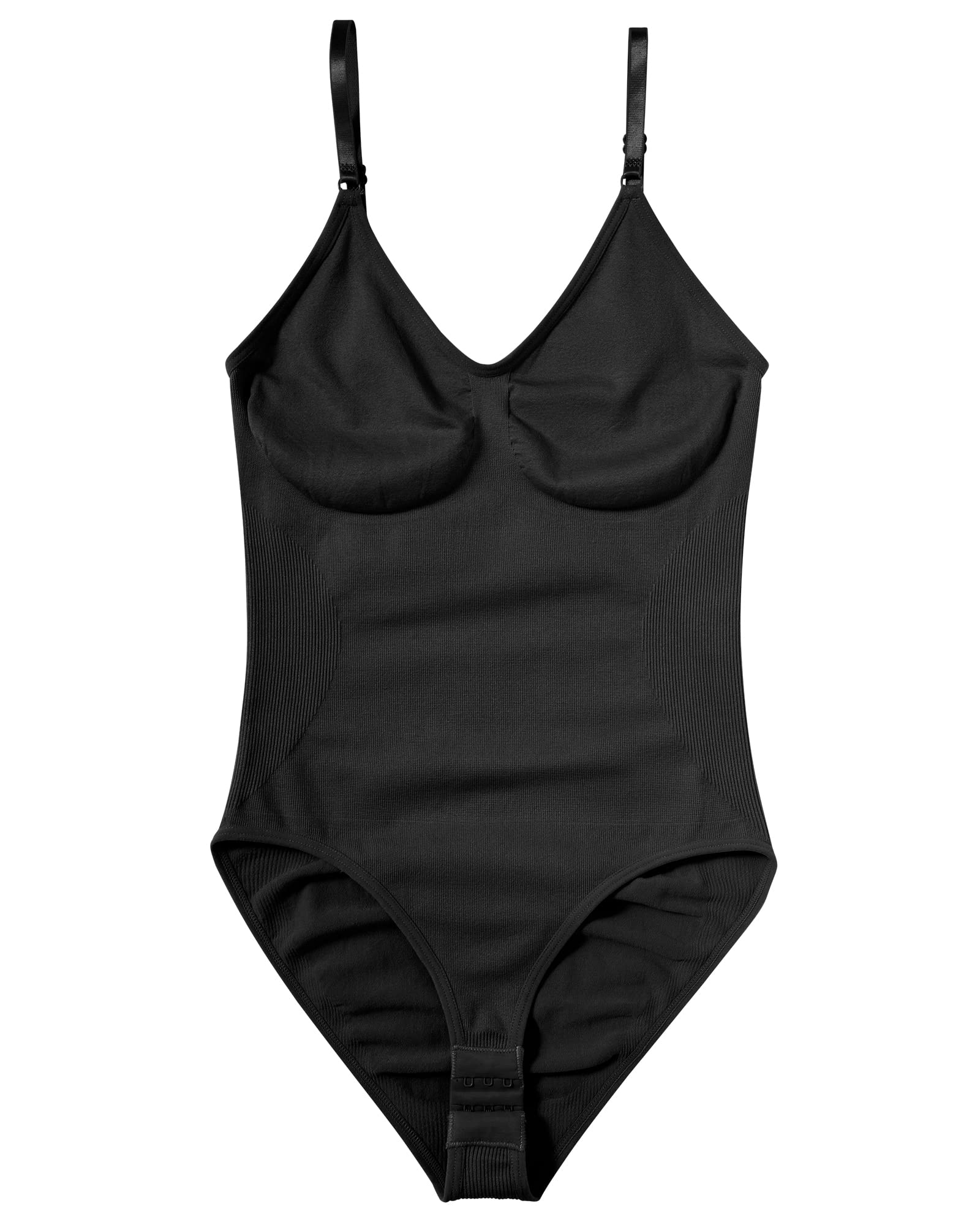 DOULAFASS Women's Tummy Control Shapewear Bodysuit - Seamless Body Shaper with Thong & Backless Design for Smoothing & Slimming | Perfect for Dresses, Workouts & Everyday Wear