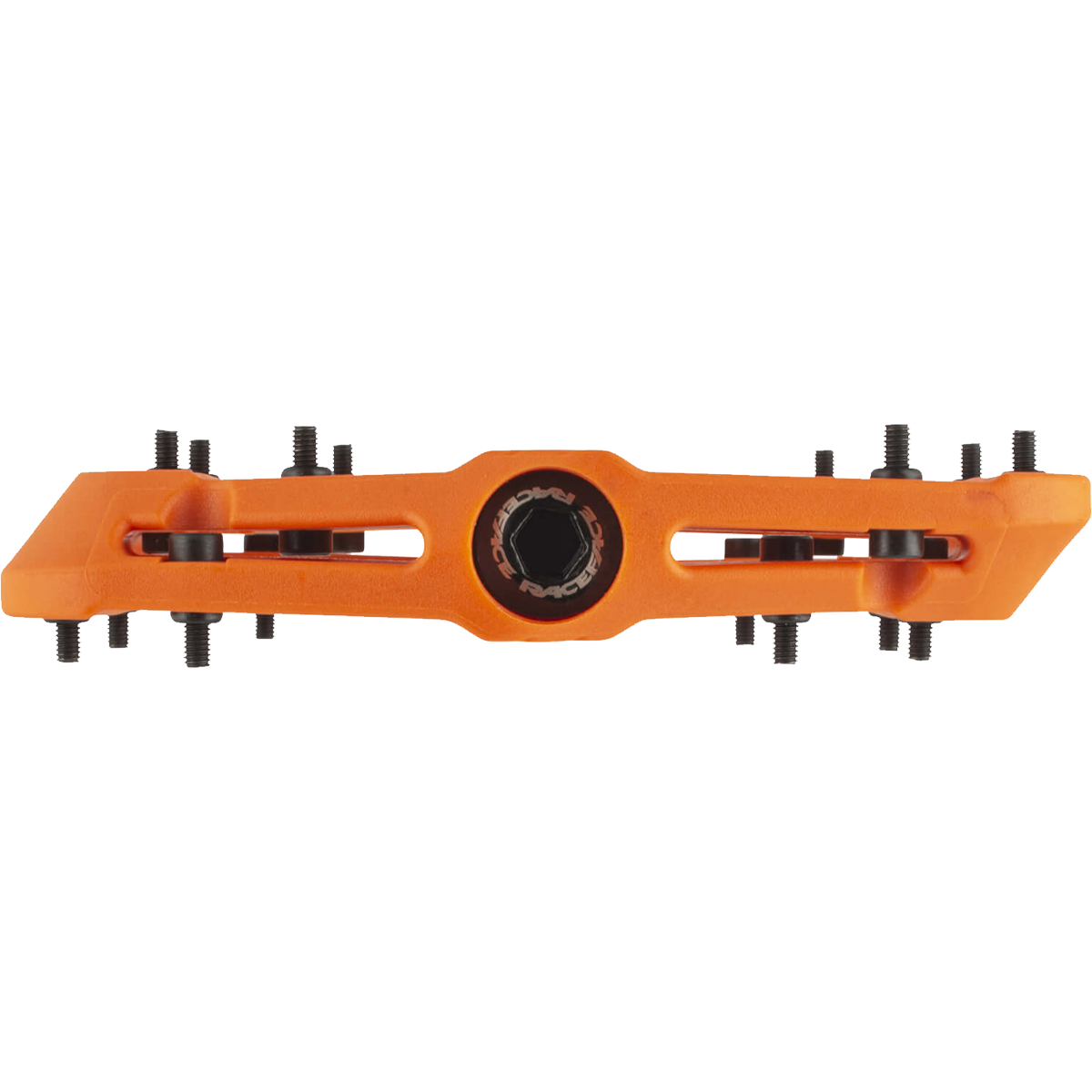 Chester 9/16 Orange BMX Bike Platform Pedals - Non-Slip Bicycle Pedals for Mountain Bikes & BMX - Perfect for Commuting, Trail Riding & Urban Cycling