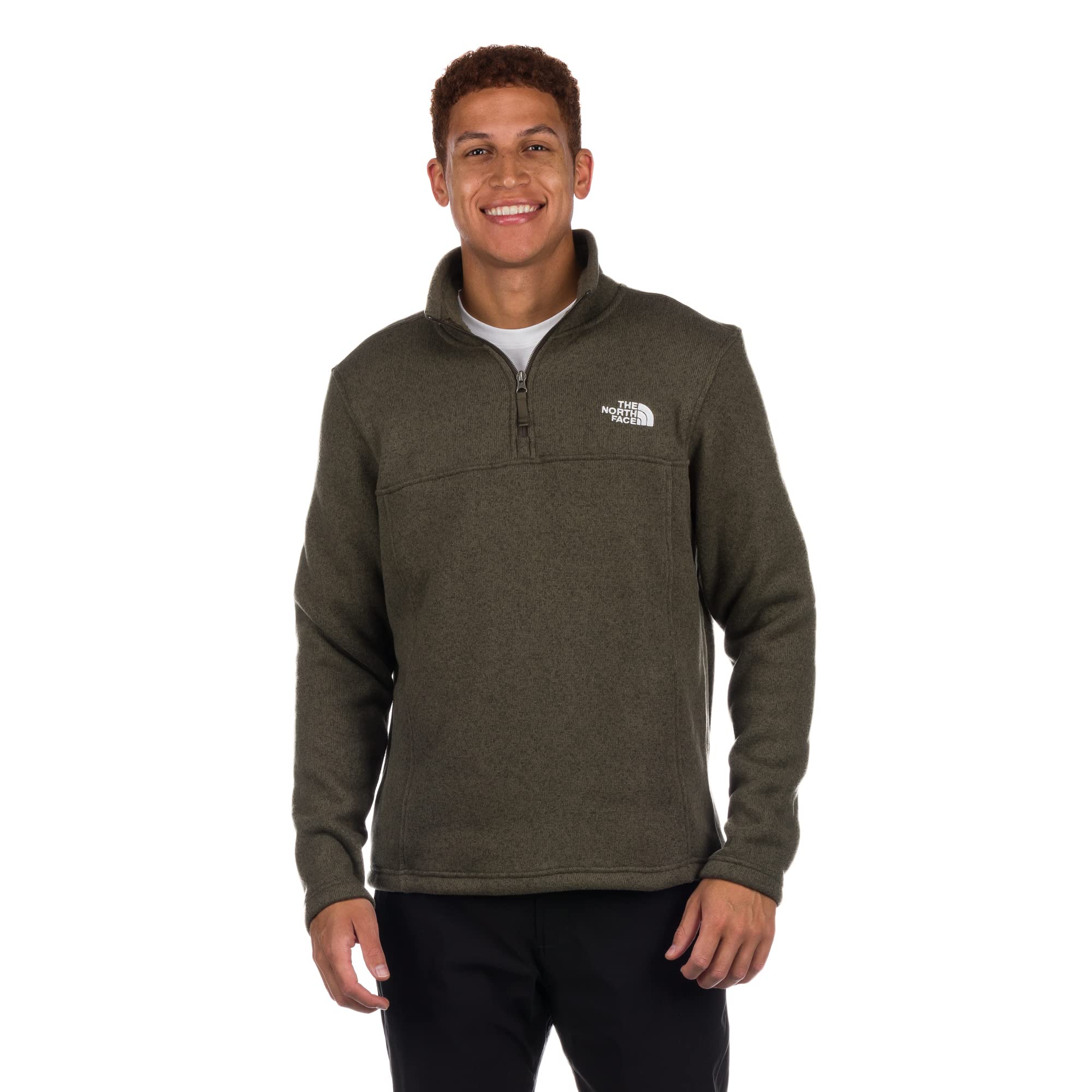 The North Face Men's Tsillan 1/4 Zip Sweatshirt - Lightweight Fleece Pullover for Hiking, Camping & Outdoor Activities
