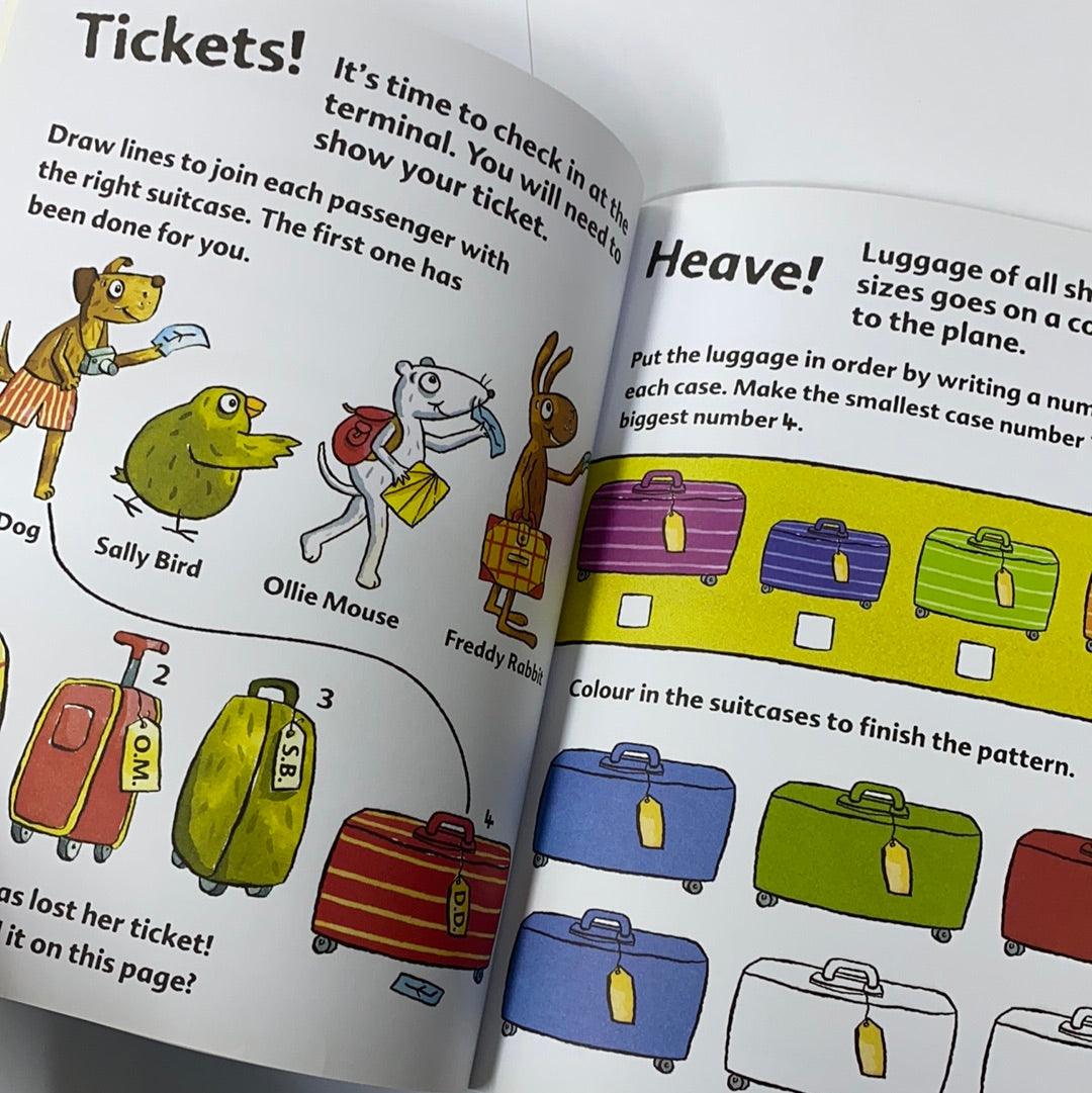 Amazing Aeroplanes Activity Book for Kids - Fun Airplane Coloring & Learning Games - Perfect for Travel, Classroom & Home