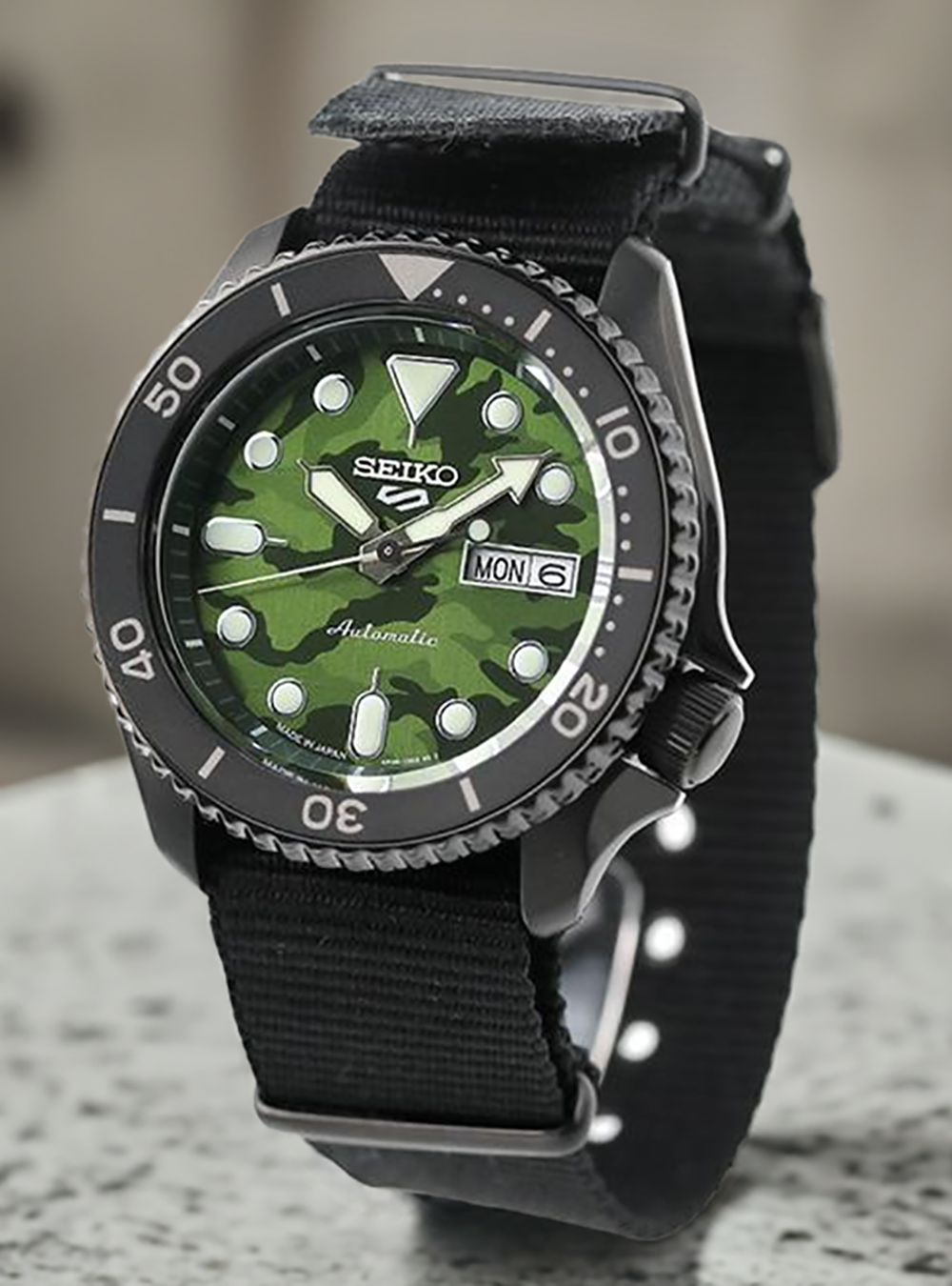 SEIKO 5 Sports Automatic Watch for Men - SKX Series SBSA173 / SRPJ37 - Japan Made JDM - Durable Stainless Steel & Hardlex Crystal - Perfect for Diving, Swimming & Everyday Wear