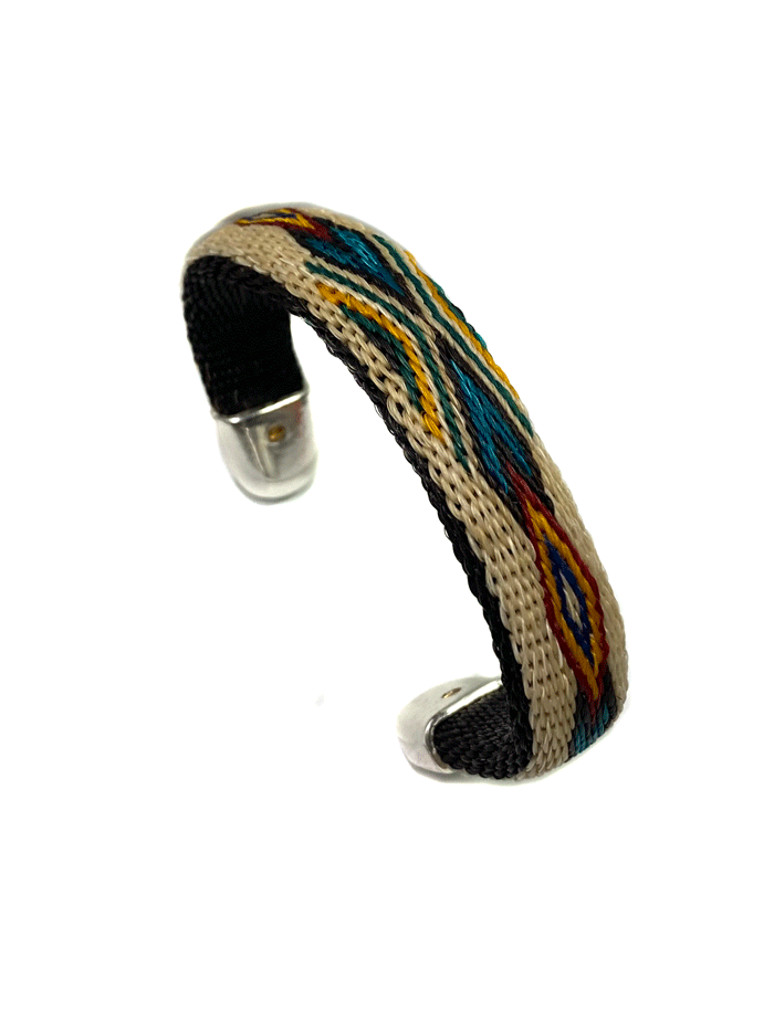 Fashionwest HH83H 8 Horsehair Braided Leather Cuff Bracelet in Tan - Boho Western Style Jewelry for Women, Perfect for Casual Wear, Music Festivals & Cowgirl Outfits