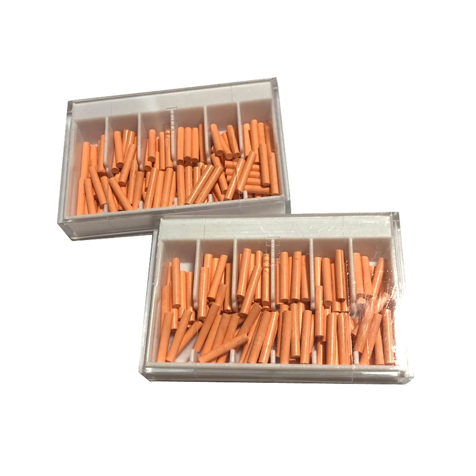 Premium Dental Gutta Percha Bars - 300pcs (3 Boxes) for Root Canal Treatment & Caries Filling - Orange Color - Ideal for Dentists, Endodontists & Dental Clinics
