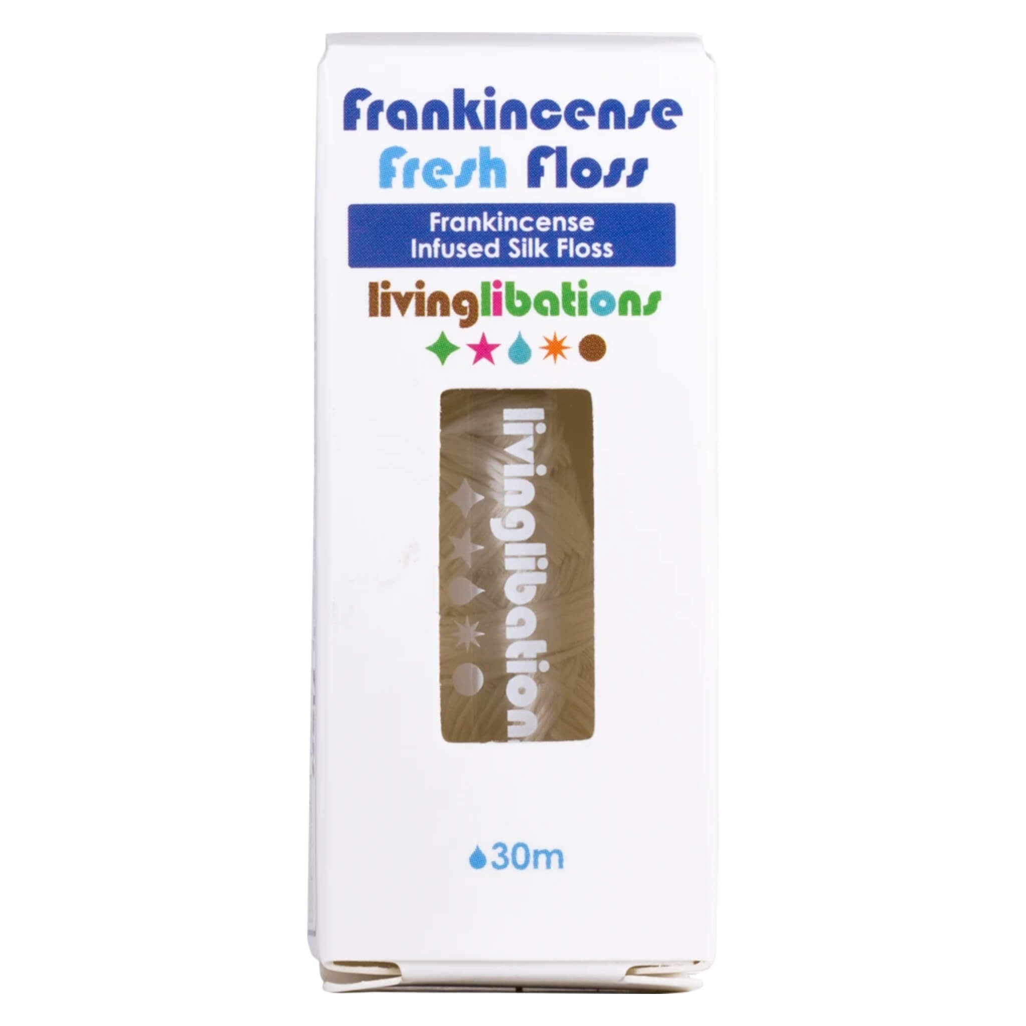 Premium Organic Frankincense Dental Floss - Natural & Refreshing for Oral Hygiene - Perfect for Travel, Home & Office Use