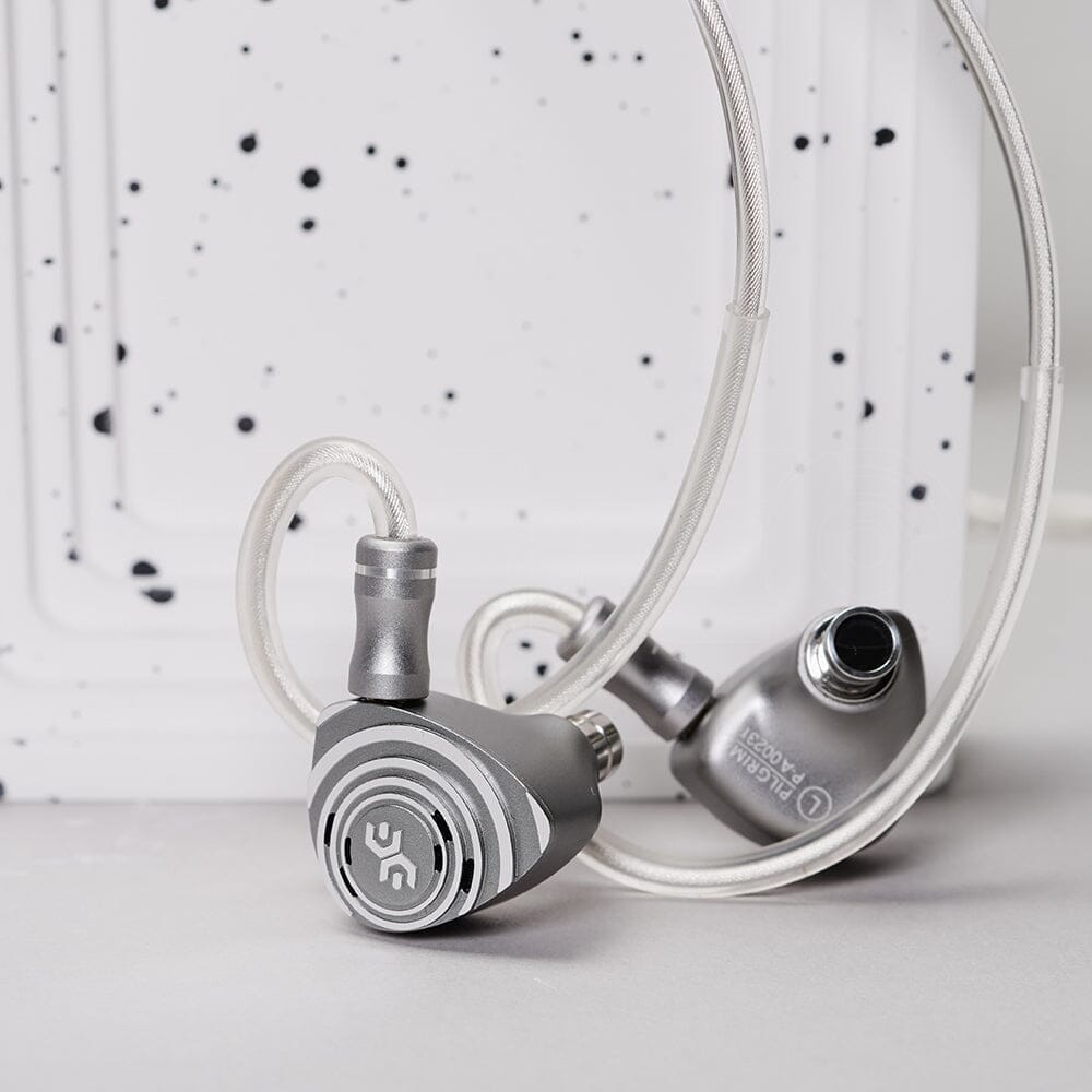 Elysian Acoustic Labs PILGRIM 1 Hybrid In-Ear Monitors with LSR DD+3 Sonion BA Drivers - Premium Sound for Audiophiles, Musicians & Studio Professionals