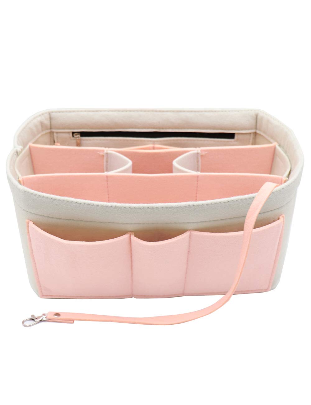 LEXSION Felt Insert Bag Organizer - Purse Organizer for Handbags, Fits Louis Vuitton Speedy & Neverfull - Perfect for Travel, Work & Daily Organization