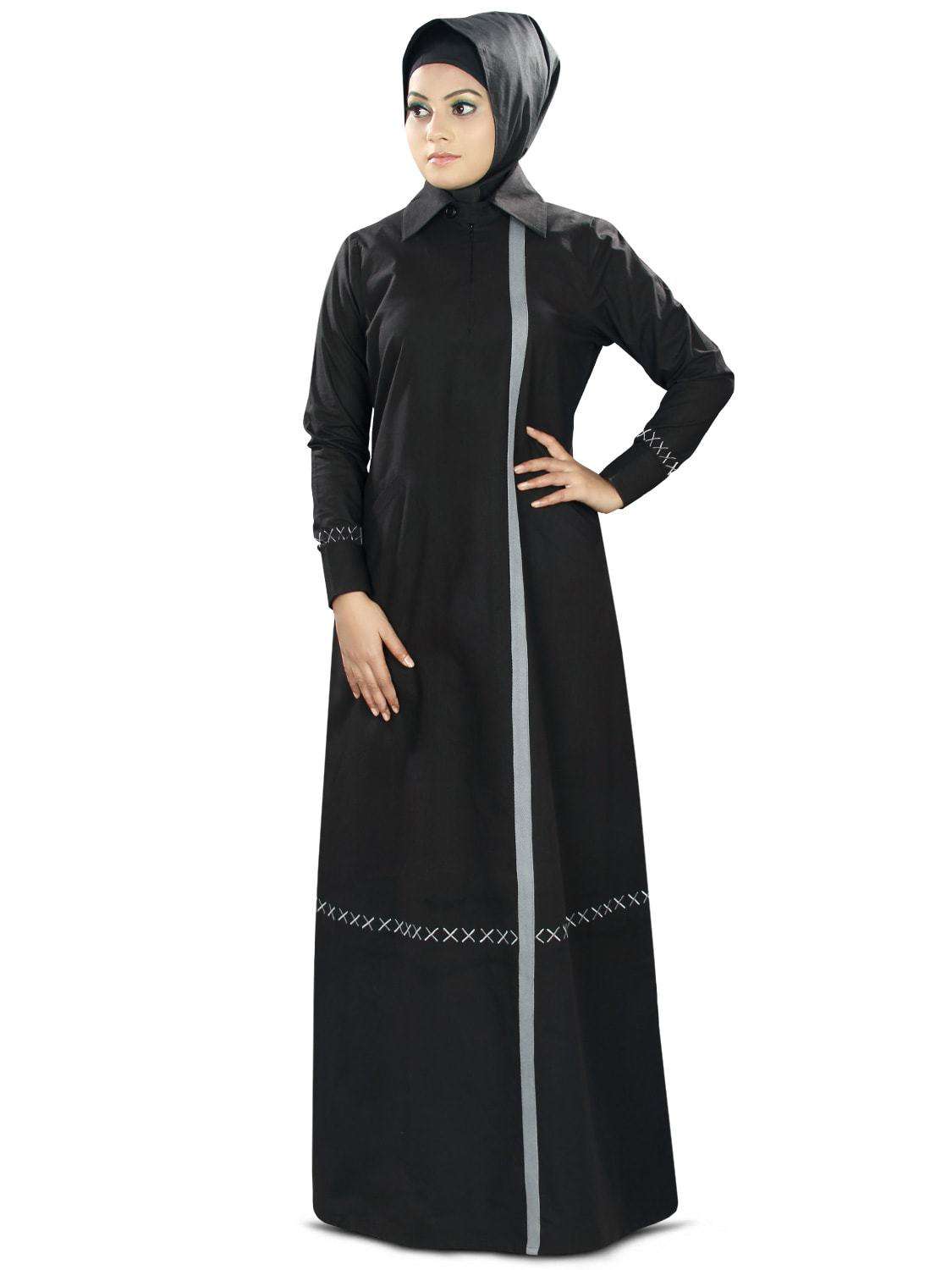 Elegant Haniya Abaya for Women - Modest Islamic Dress - Perfect for Prayer, Eid, and Special Occasions