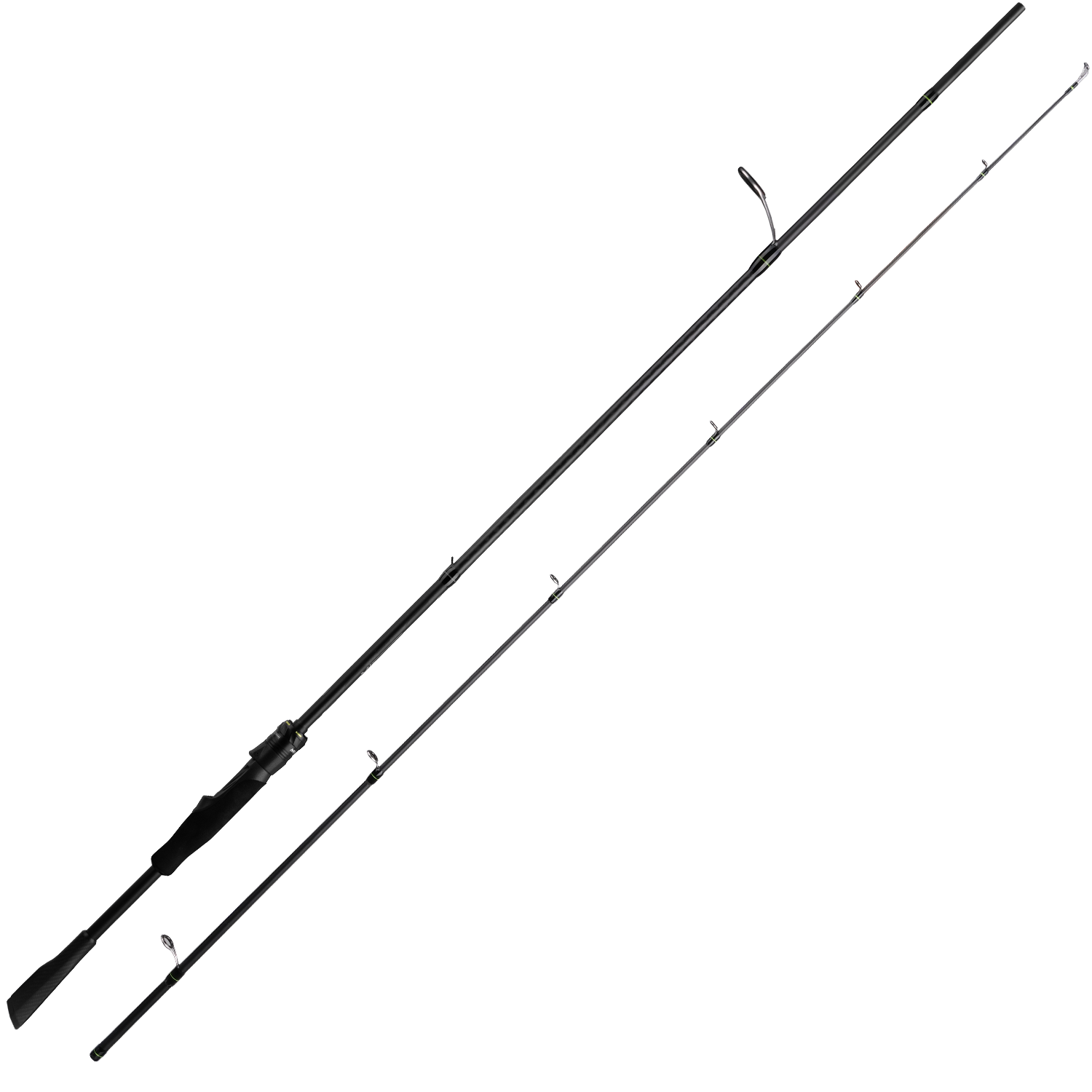 Premium M1 2-Piece Spinning Fishing Rod - Lightweight & Sensitive for Freshwater & Saltwater Angling - Perfect for Bass, Trout, and Walleye Fishing