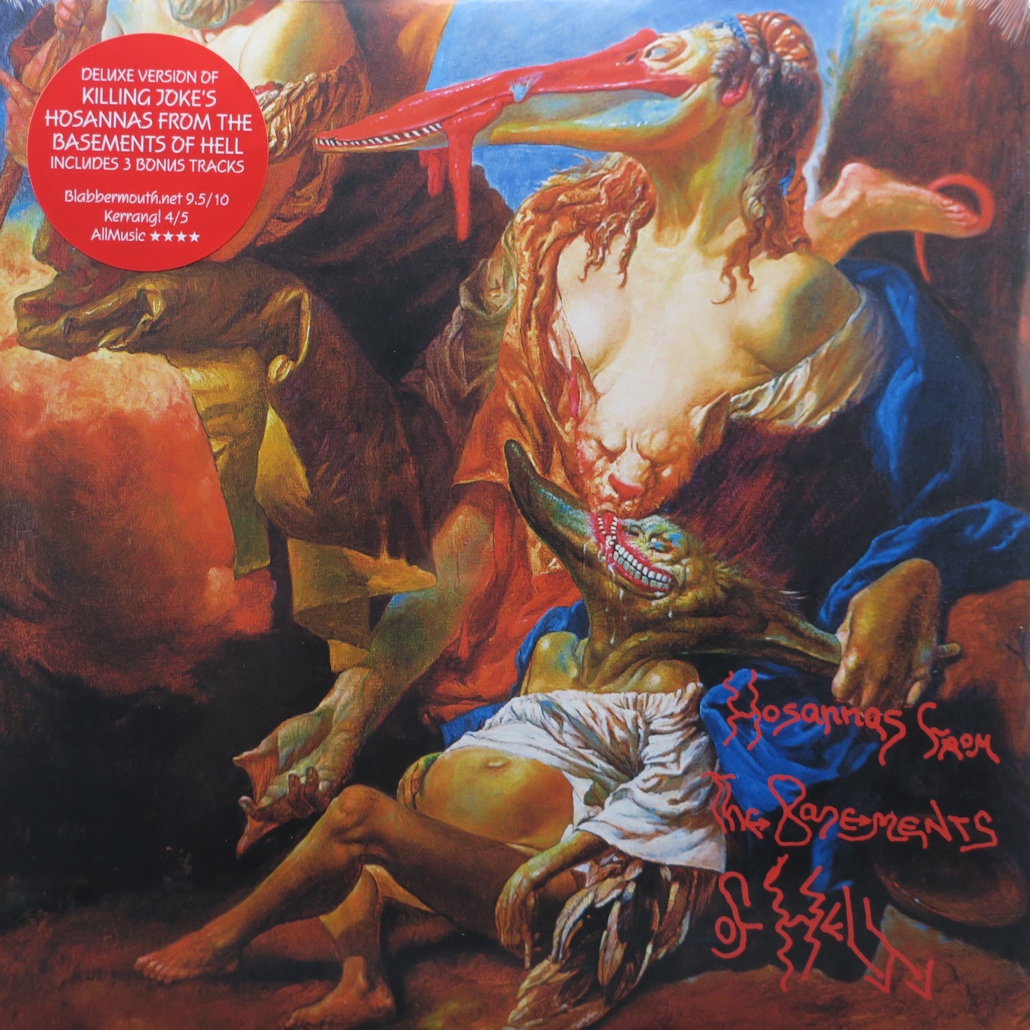 Killing Joke 'Hosannas From The Basements of Hell' Limited Edition Vinyl 2LP Record - Punk Rock Music Collection for Audiophiles & Home Listening
