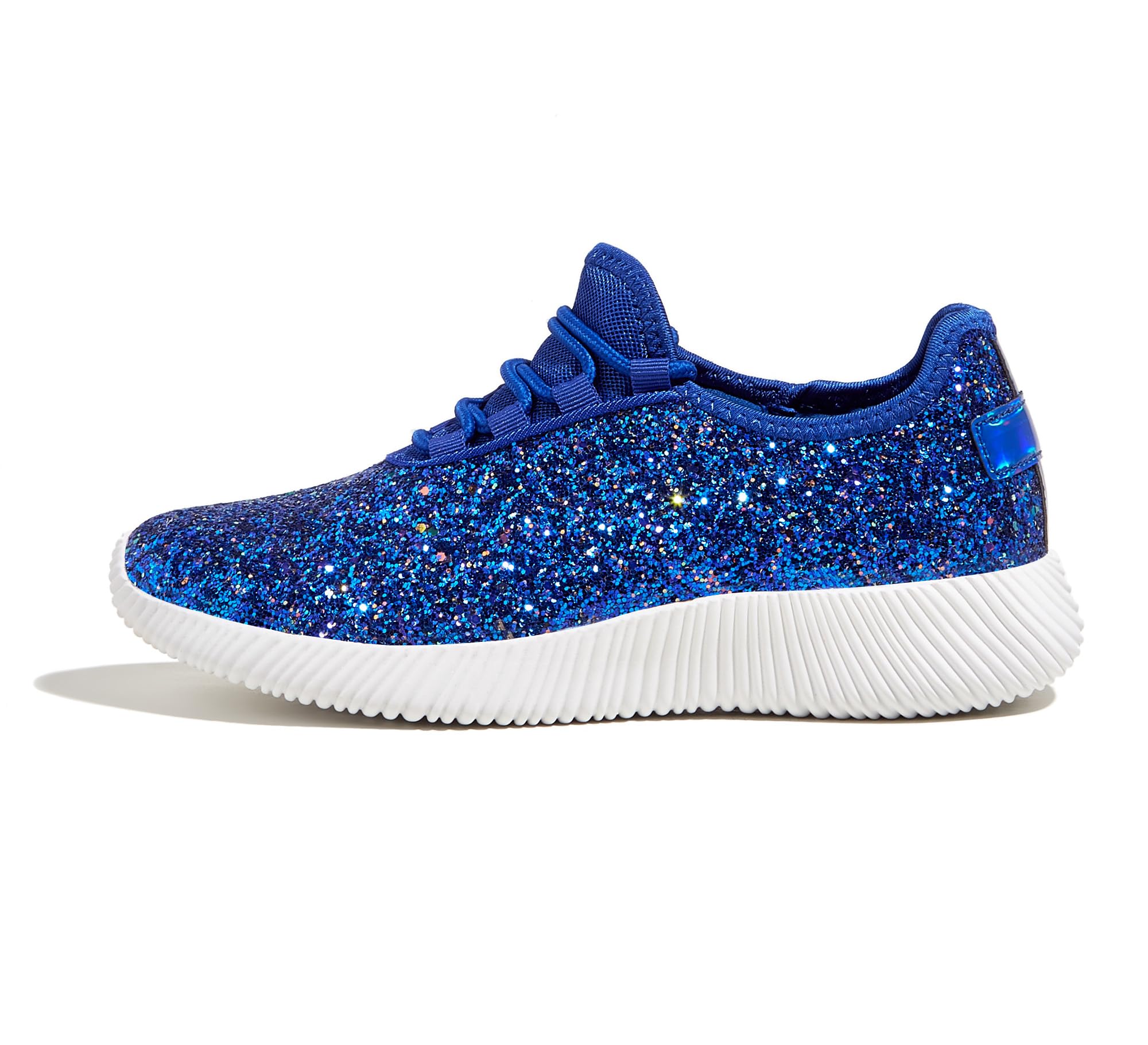 K KIP WOK Women's Fashion Glitter Sneakers - Slip On Running Shoes, Lightweight Tennis Walking Shoes for Women | Perfect for Gym, Workout, Casual Wear & Daily Walking