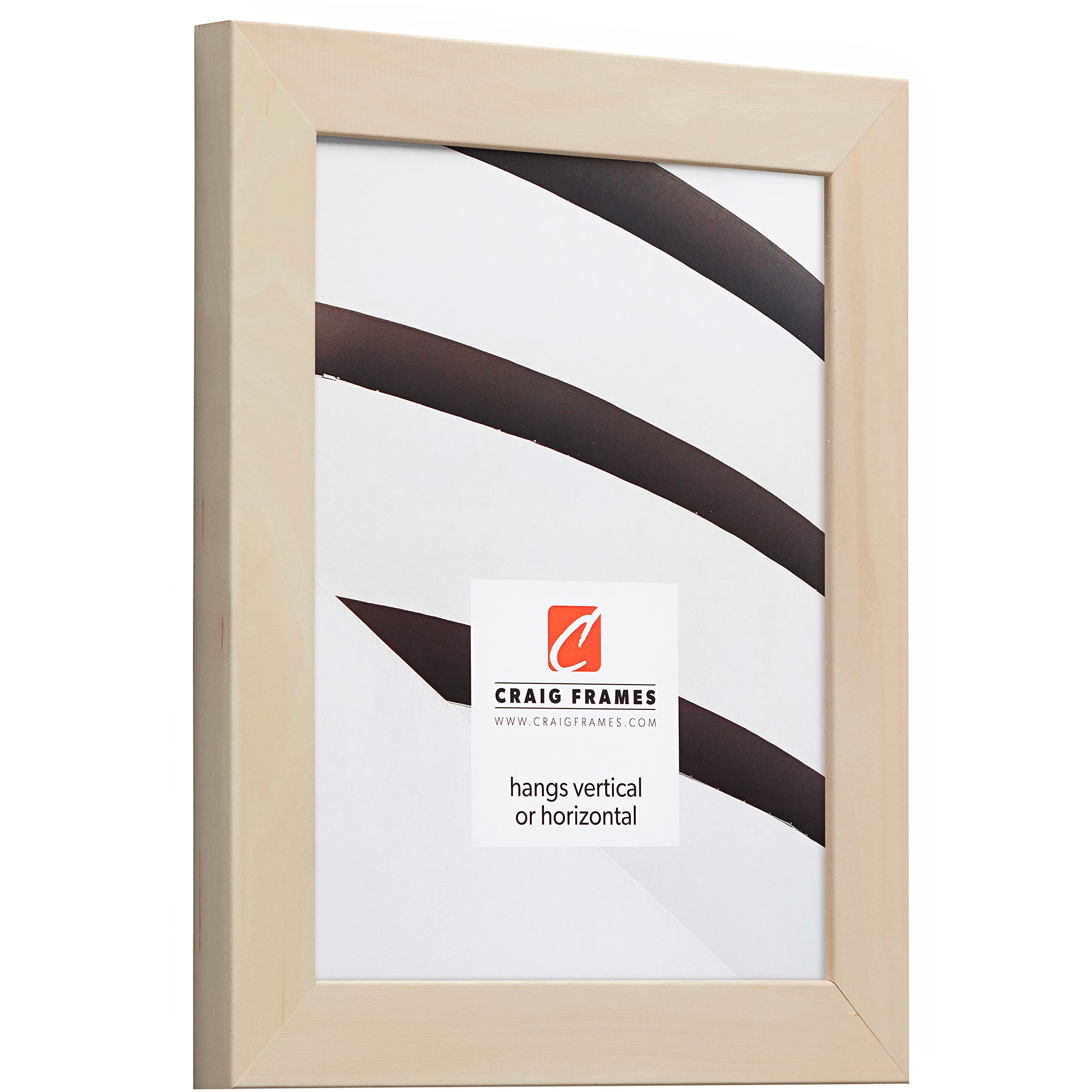 Unfinished Wood Picture Frame 18x36 Inch DIY for Wall Art & Photos