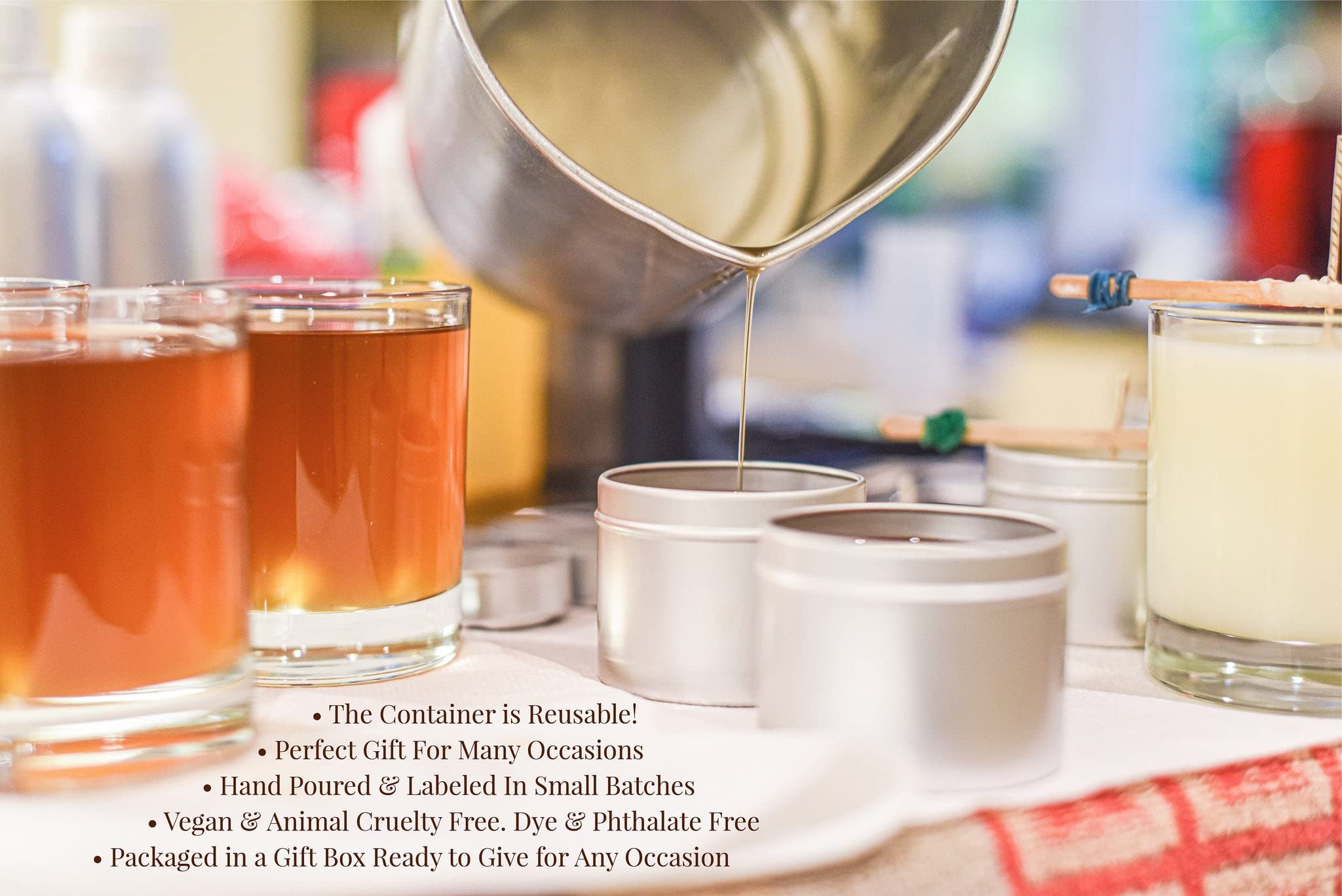 Funny Scented Soy Candle Gift - 'I Do Not Spew Profanities' Luxury 10oz Jar Candle for Women | Best Friend Birthday Present, Friendship Gifts | Perfect for Home Decor, Relaxation & Stress Relief