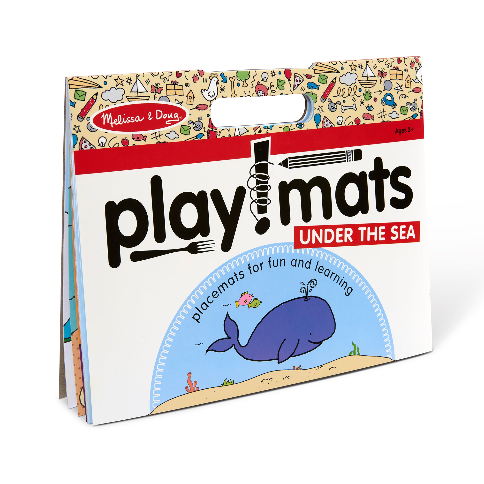 Premium Non-Slip Playmats for Kids - Under the Sea Ocean Theme Baby Crawling & Learning Mats - Perfect for Nursery, Daycare & Playroom Floor Protection