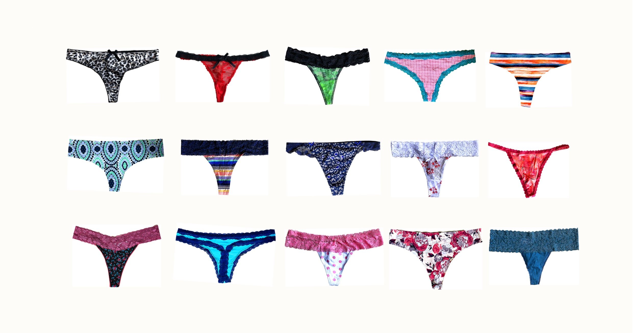 Sexy Women's Lace Thong Panties 5-Pack - Comfortable G-String & Tanga Bikini Underwear for Everyday Wear, Date Night & Beach