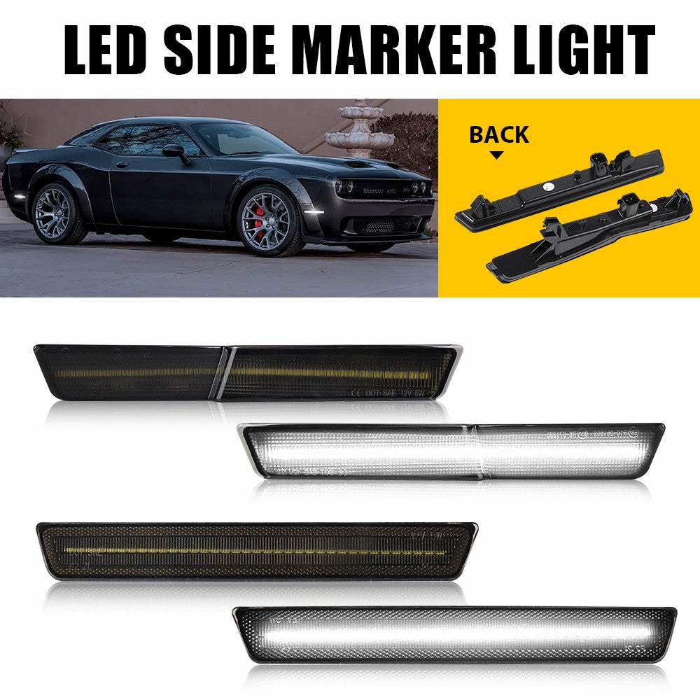 Smoke Len Side Marker Light (white)