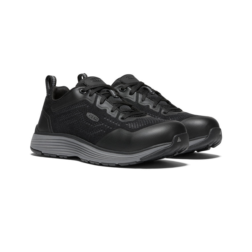 Sparta 2 Women's Safety Shoes with Aluminum Toe - Steel Grey & Black - Perfect for Construction, Warehouse & Industrial Work