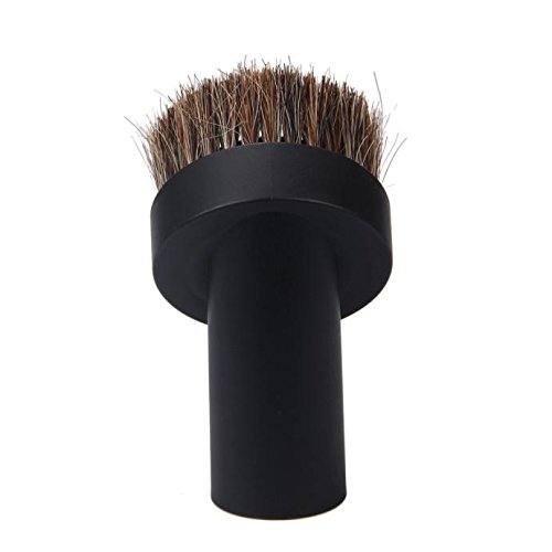 32mm Round Vacuum Brush Attachment - Interior Shiner & Cleaner Tool for Car, Home, and Office Cleaning