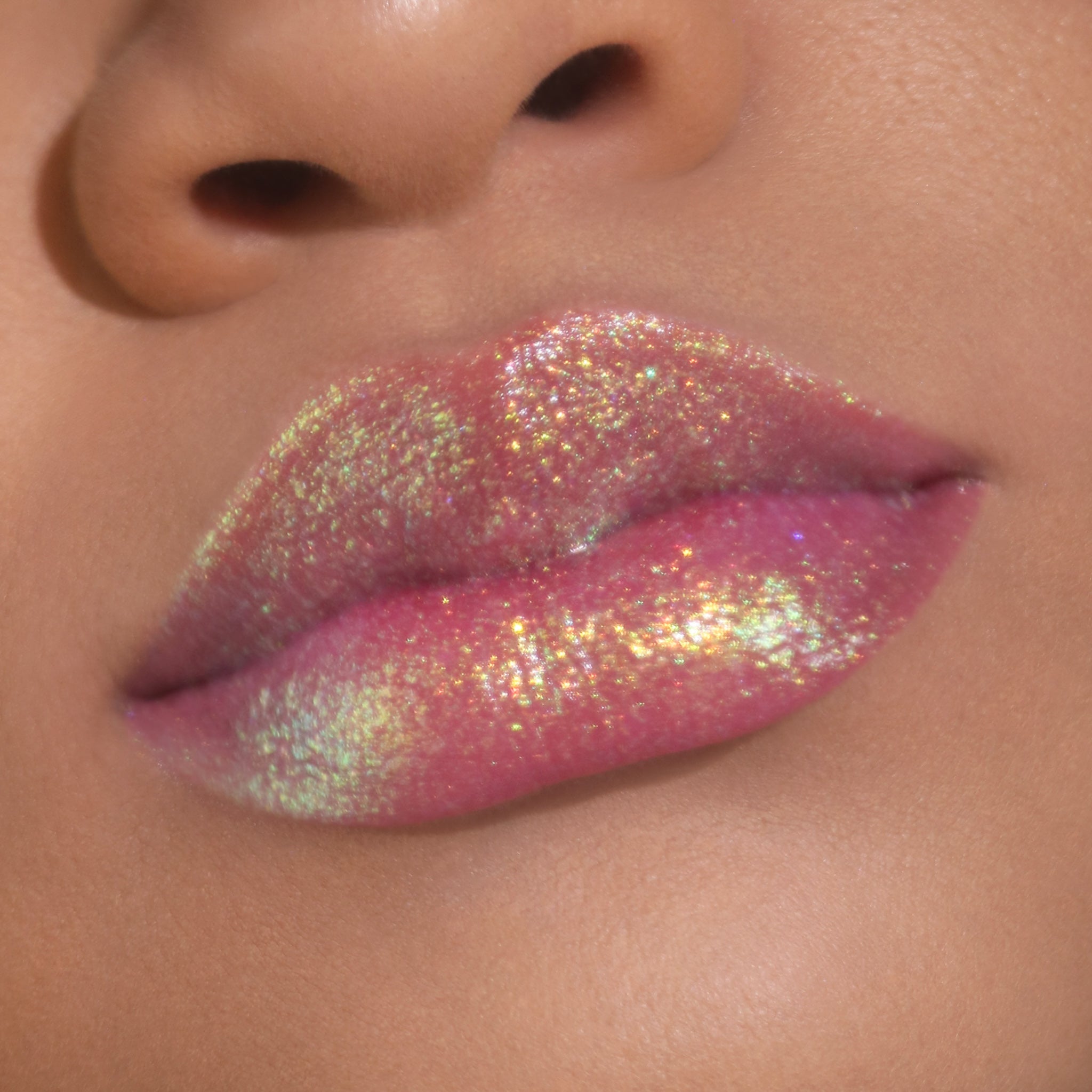 Multichrome Lip Gloss - Carnival Shimmer & Dewy Finish - Vegan & Cruelty-Free Makeup for Parties, Festivals & Everyday Wear