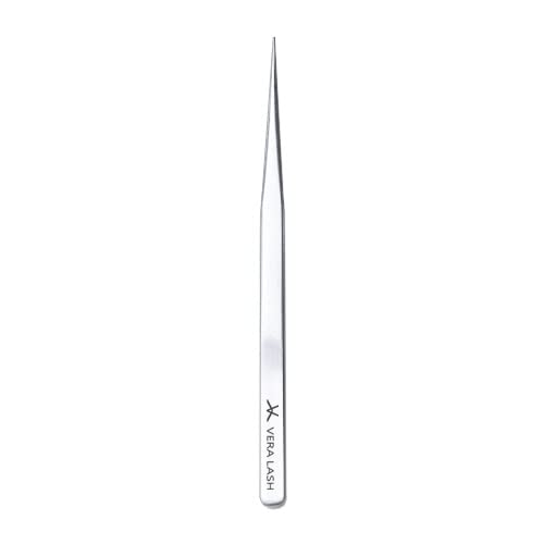Professional Eyelash Extension Tweezers VL-002 - Curved Pointed Isolation Tweezers for Classic & Volume Mink Lash Extensions | Perfect for Salon, Home Use & Professional Lash Artists