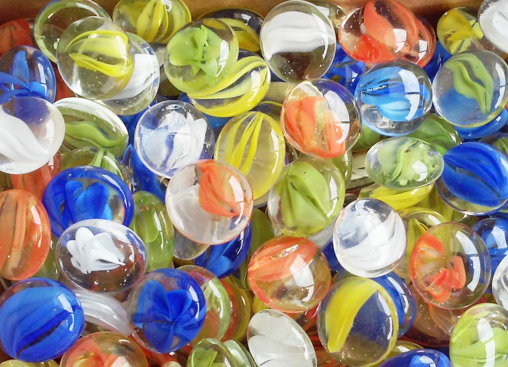 5 LB Cat Eye Glass Gems - Vase Fillers for Home Decor, Wedding Centerpieces & DIY Crafts - Colorful Decorative Stones for Floral Arrangements, Table Scatter & Aquariums