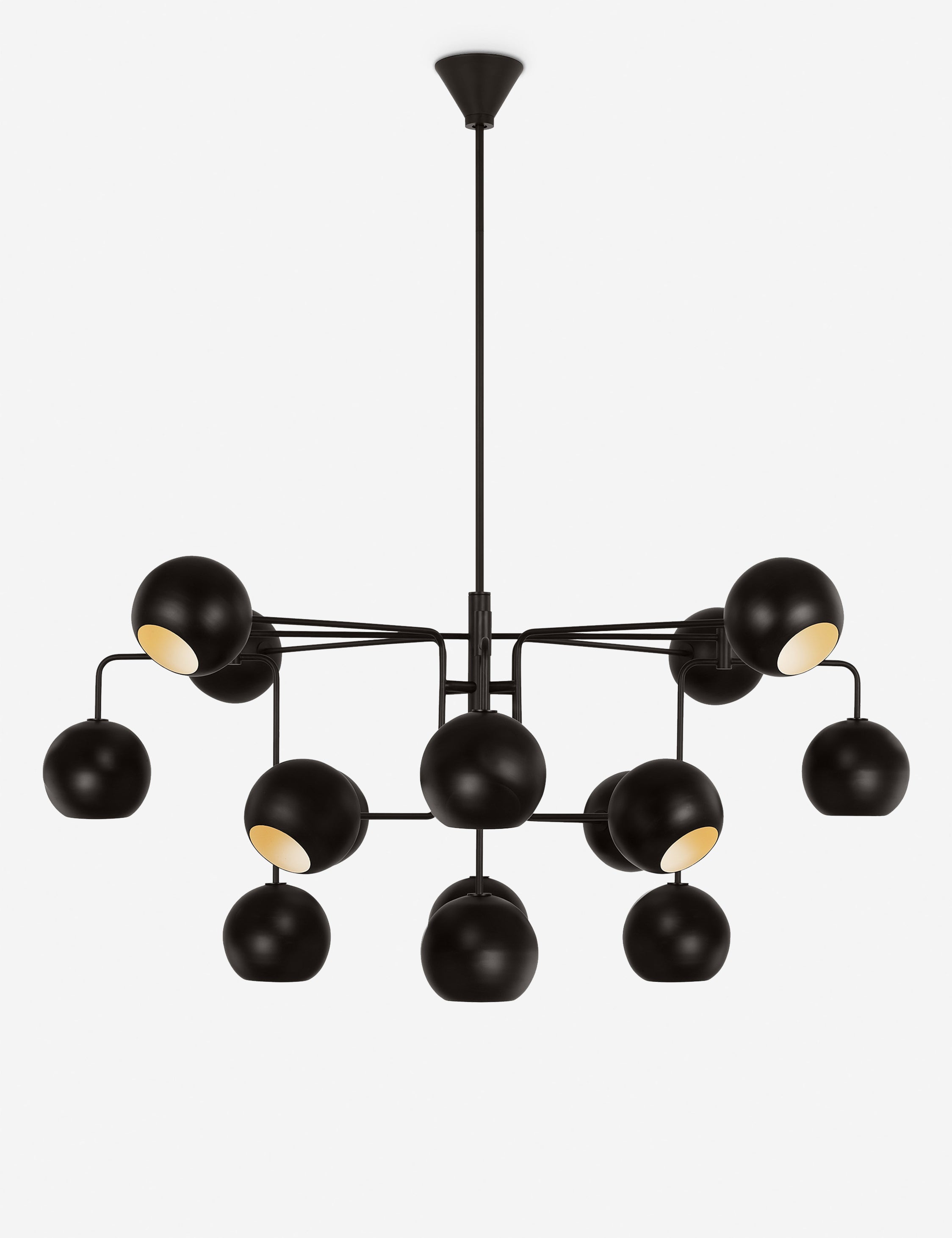 Chaumont Large Chandelier by Christiane Lemieux - Elegant Crystal Ceiling Light Fixture for Dining Room, Living Room & Bedroom Decor
