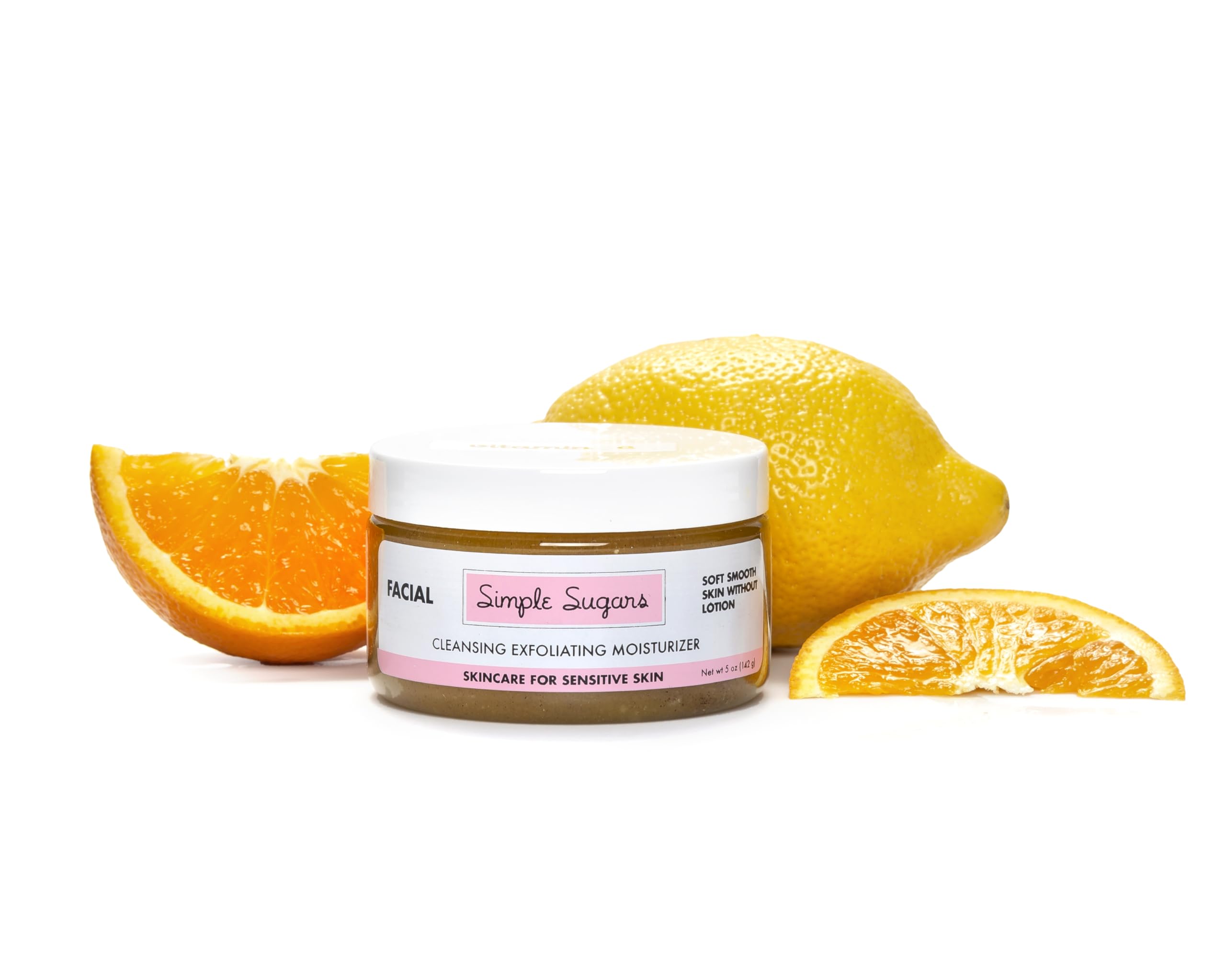 All-Natural Facial Skincare Bundle for Sensitive Skin - Green Tea, Strawberry & Vitamin C Formula for Eczema, Psoriasis, Rosacea & Dry/Combination Skin | Gentle Daily Cleansing & Hydration Routine
