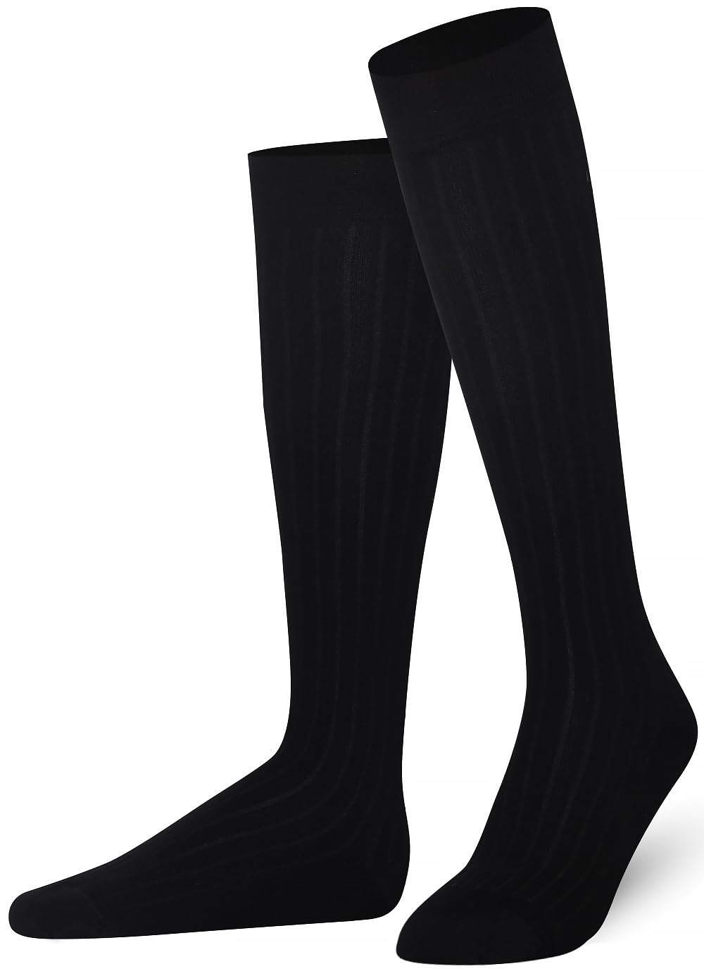 Premium Knee High Socks for Women & Men - Soft Combed Cotton, Seamless Toe Design - Tall Long Socks for Running, Hiking, Sports & Everyday Comfort
