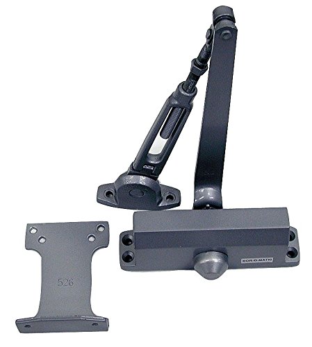 Aluminum Door Closer - Universal Non-Handed Design for Smooth & Quiet Closing | Perfect for Homes, Offices & Commercial Buildings